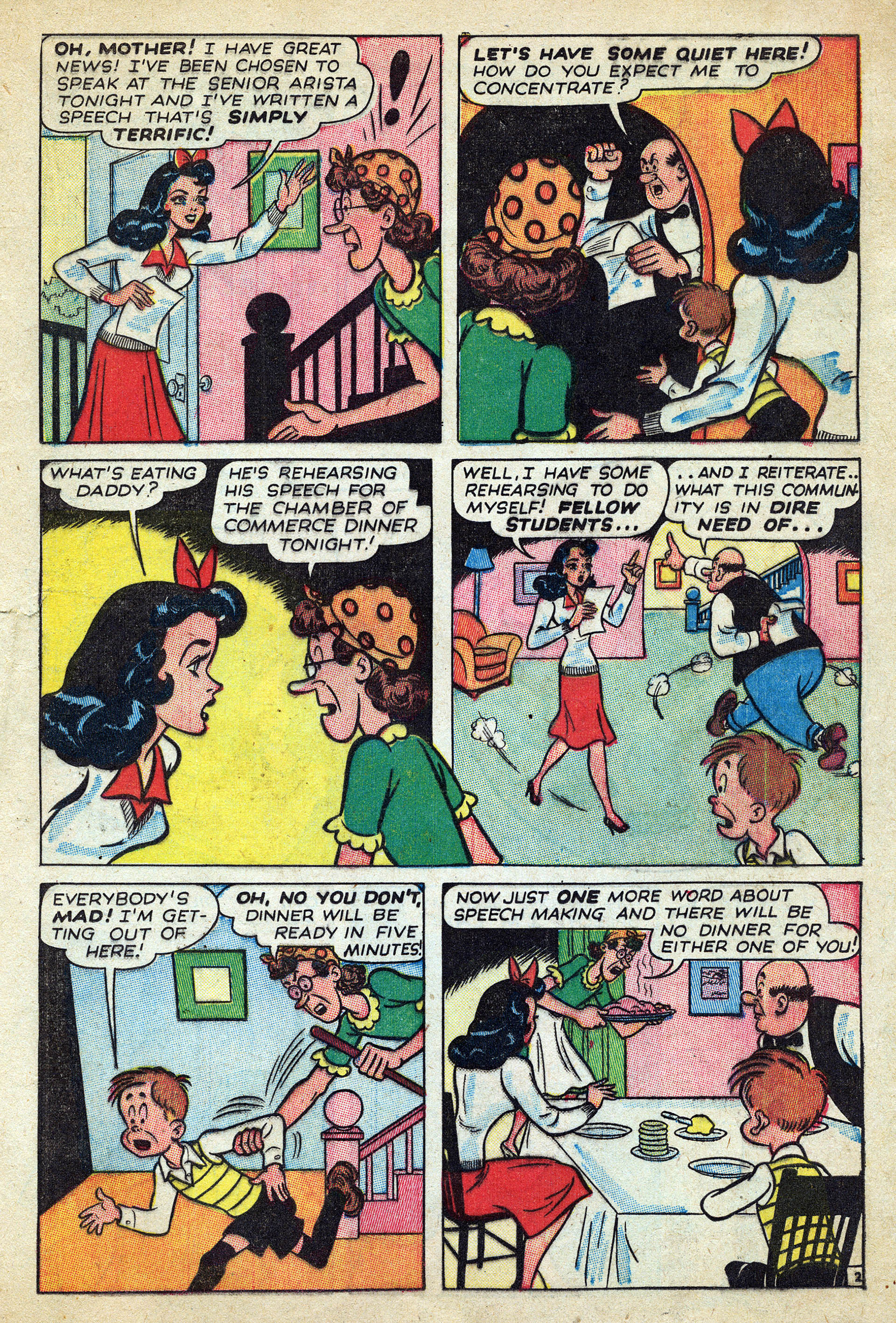 Read online Margie Comics comic -  Issue #35 - 25