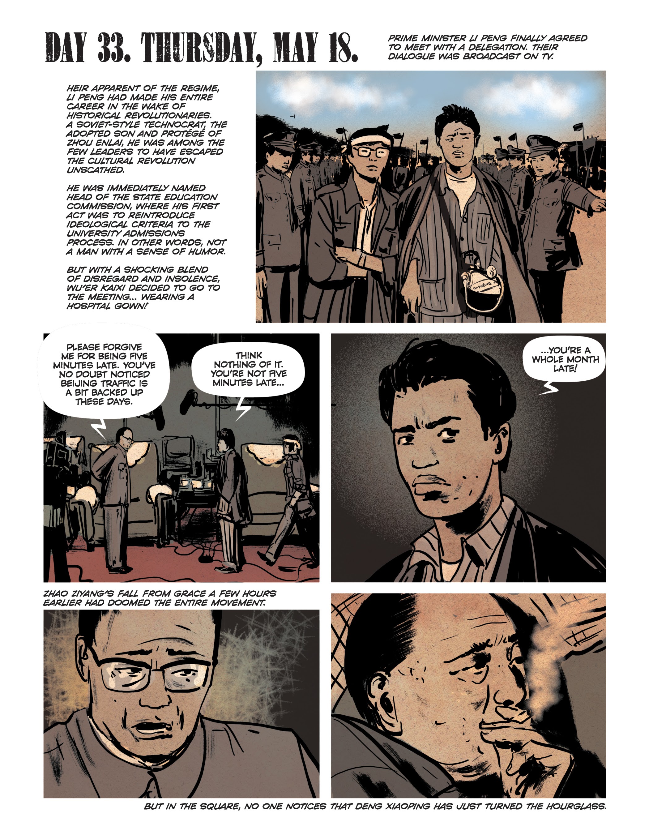 Read online Tiananmen 1989: Our Shattered Hopes comic -  Issue # TPB - 67