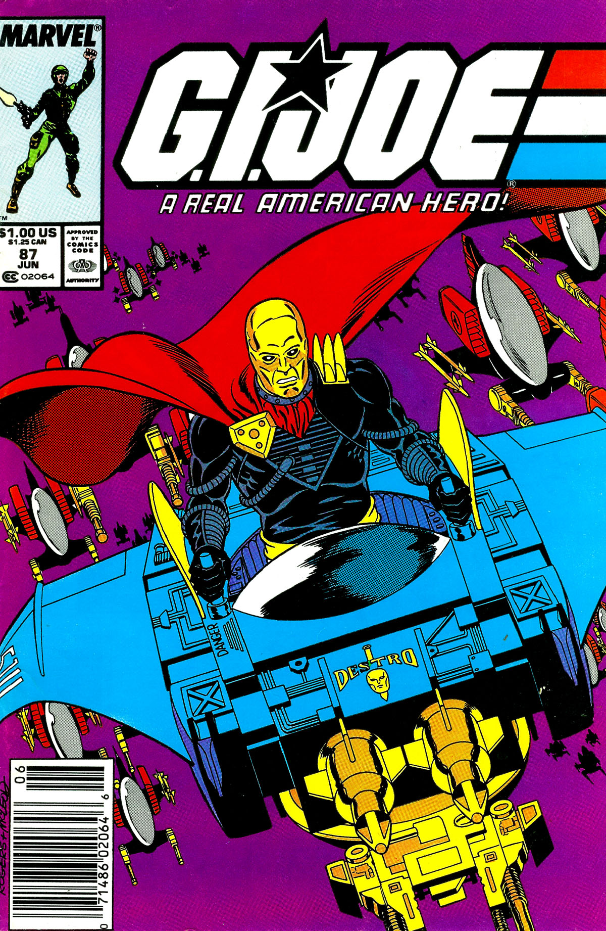 Read online G.I. Joe: A Real American Hero comic -  Issue #87 - 1