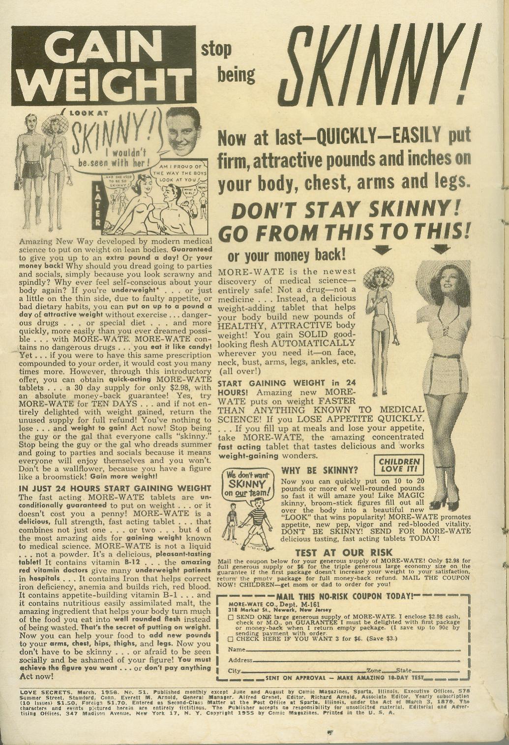 Read online Love Secrets (1953) comic -  Issue #51 - 2