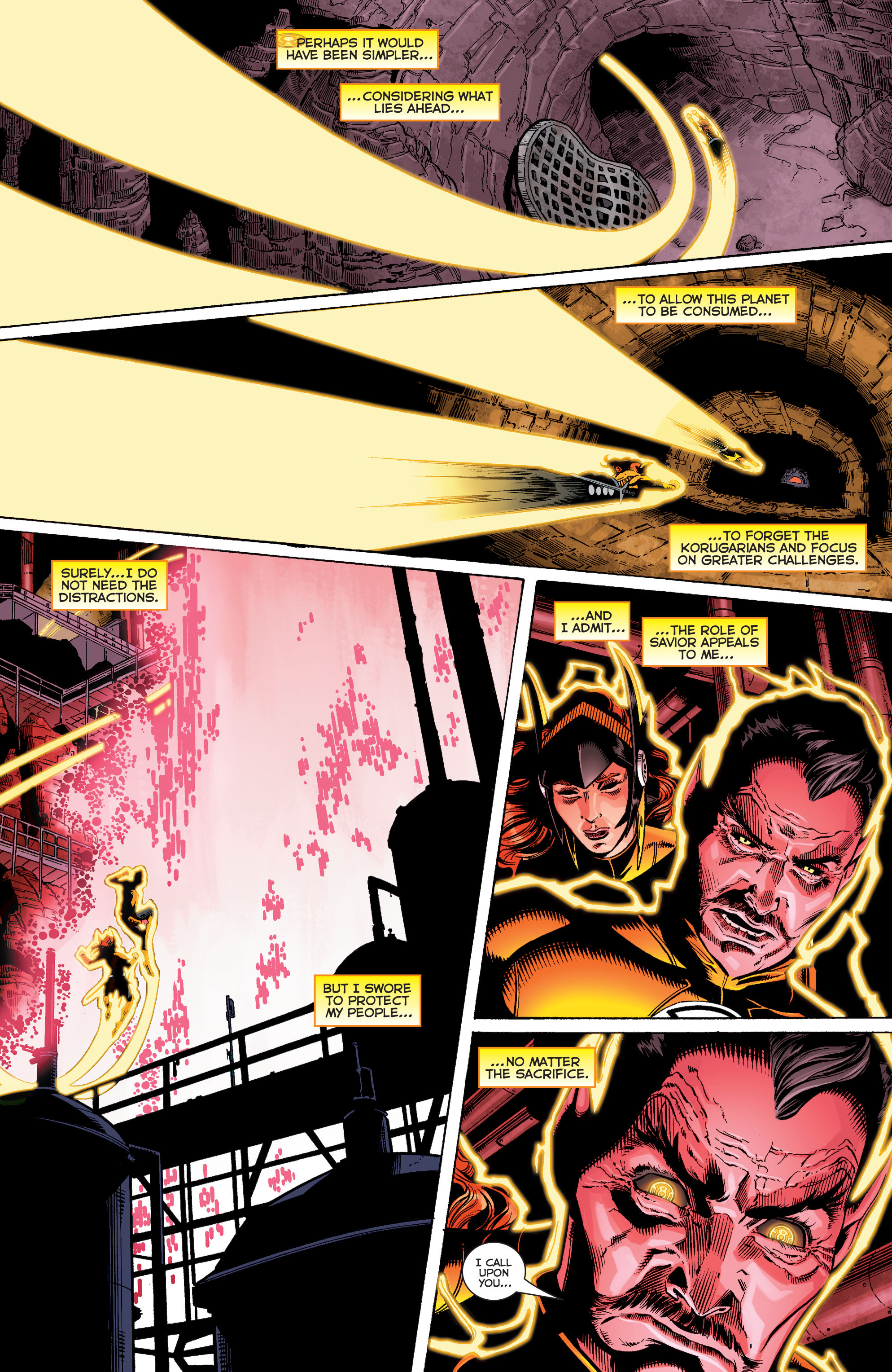 Read online Sinestro comic -  Issue #13 - 15