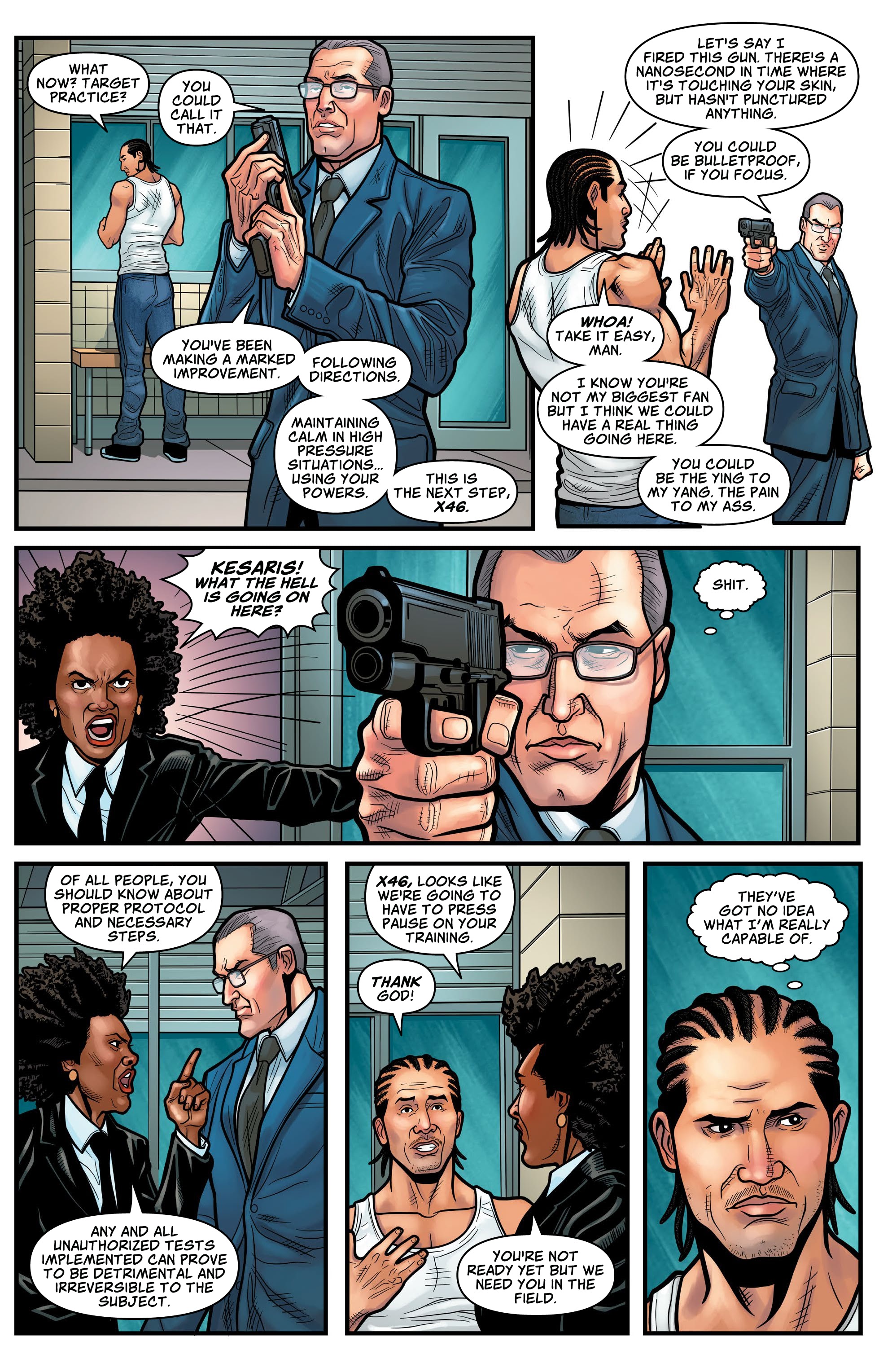 Read online PhenomX comic -  Issue #2 - 11
