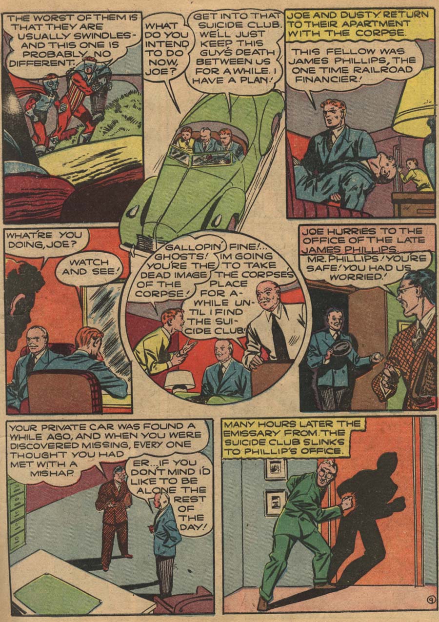 Read online Pep Comics comic -  Issue #24 - 11