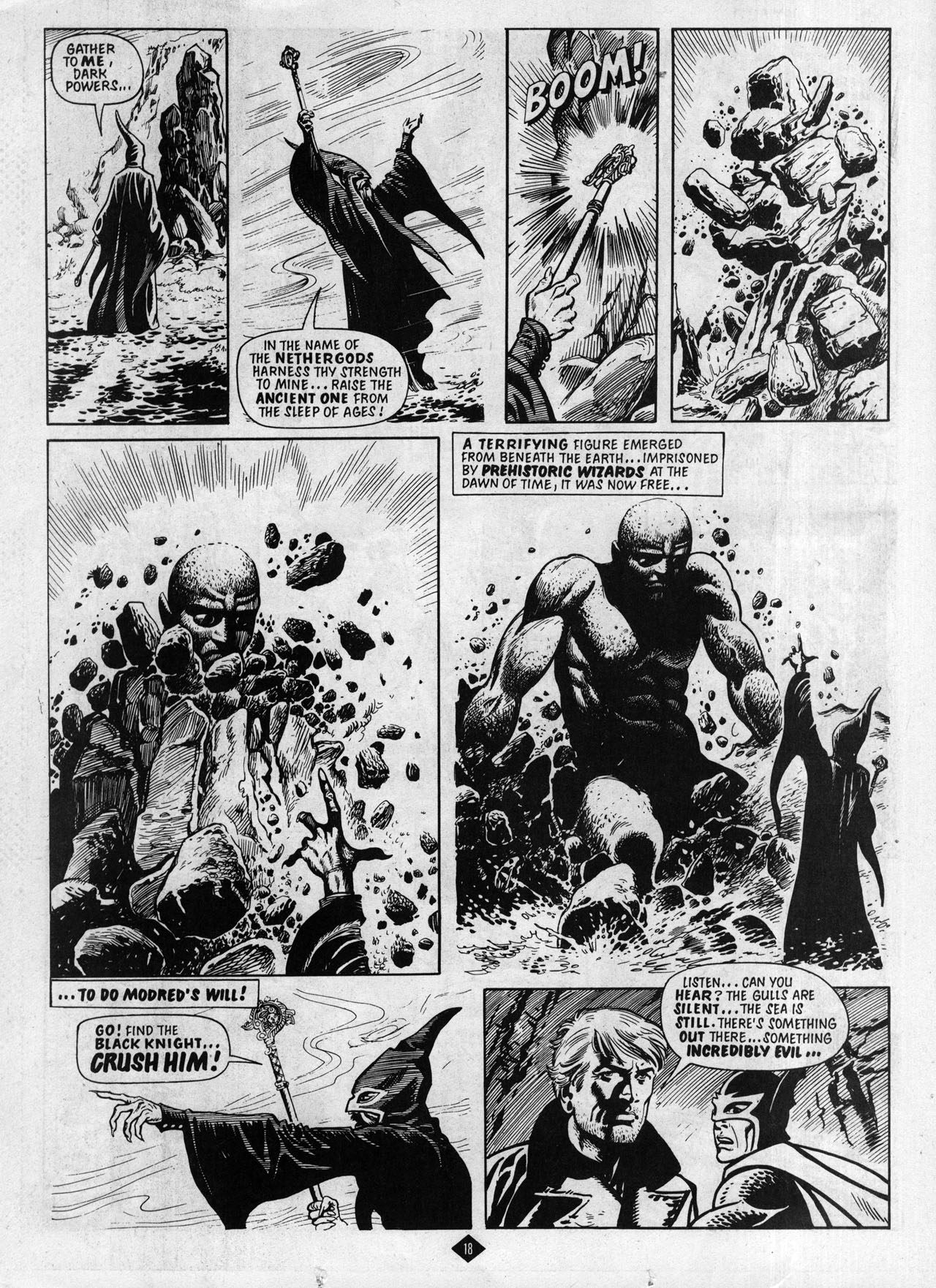 Read online Captain Britain (1985) comic -  Issue #14 - 18