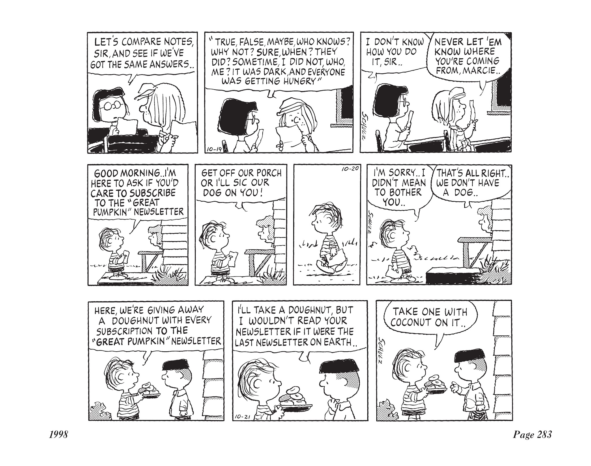Read online The Complete Peanuts comic -  Issue # TPB 24 - 296