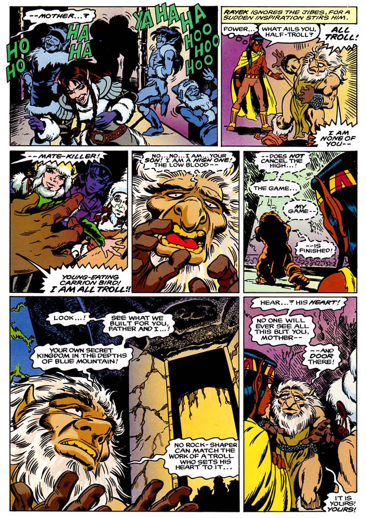 Read online ElfQuest: Siege at Blue Mountain comic -  Issue #1 - 16