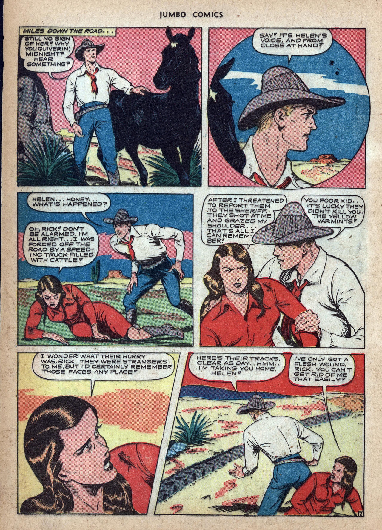 Read online Jumbo Comics comic -  Issue #54 - 36