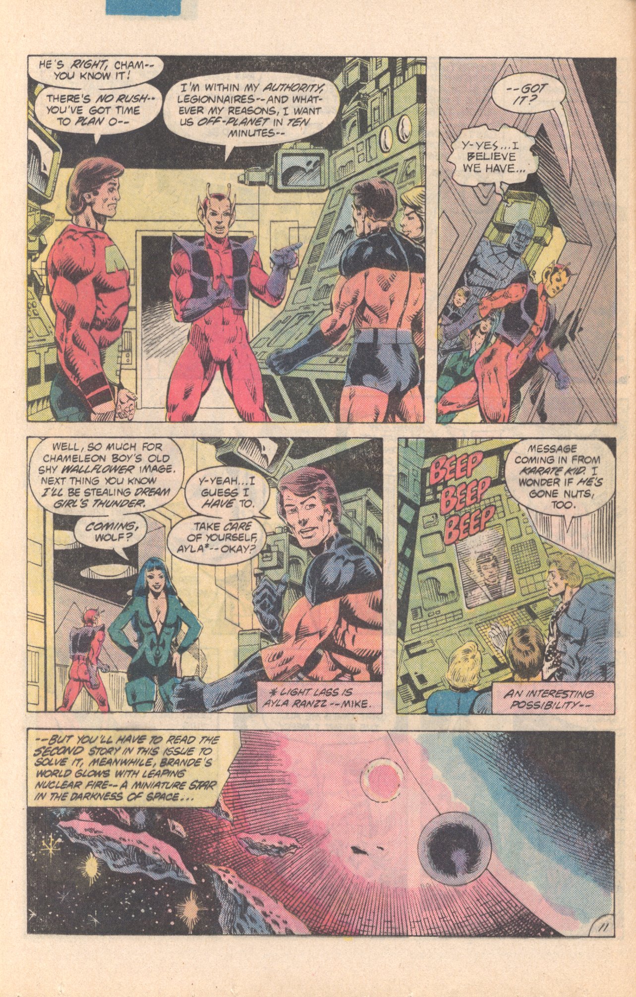 Legion of Super-Heroes (1980) 286 Page 11