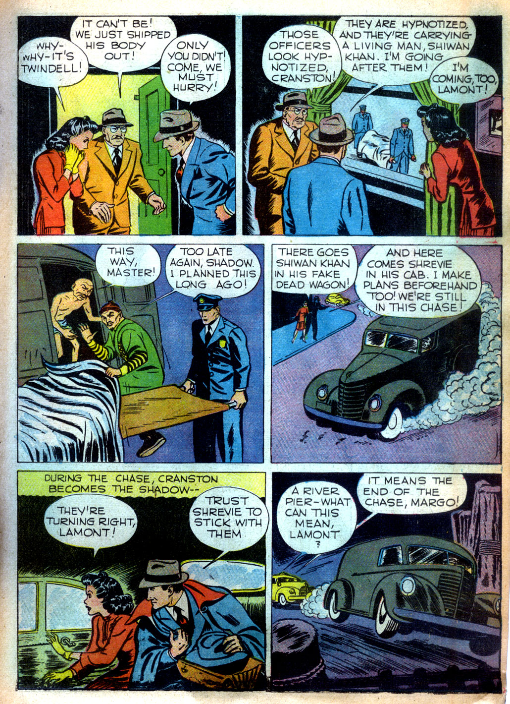 Read online Shadow Comics comic -  Issue #16 - 21