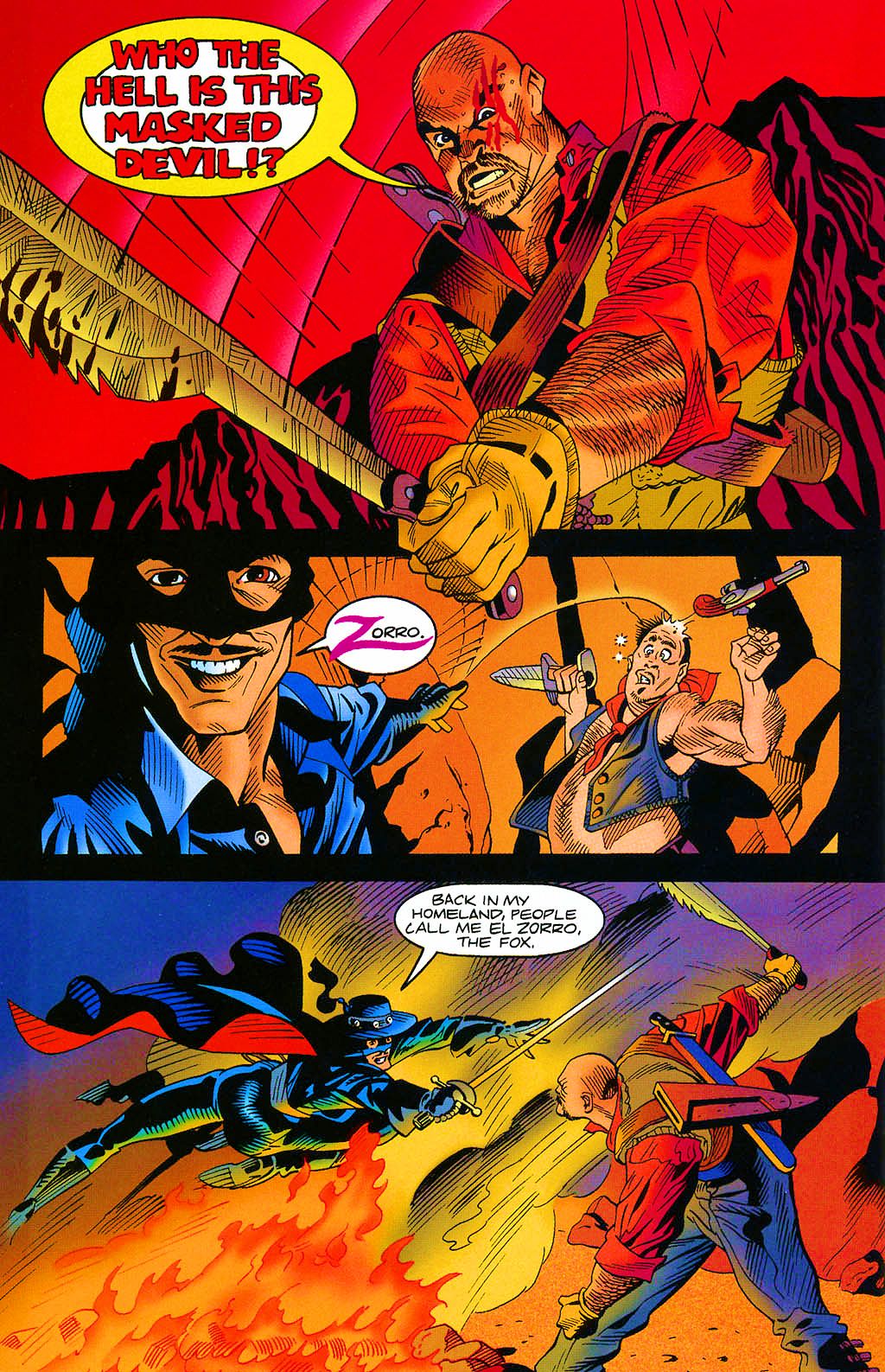Read online Zorro (1993) comic -  Issue #1 - 10