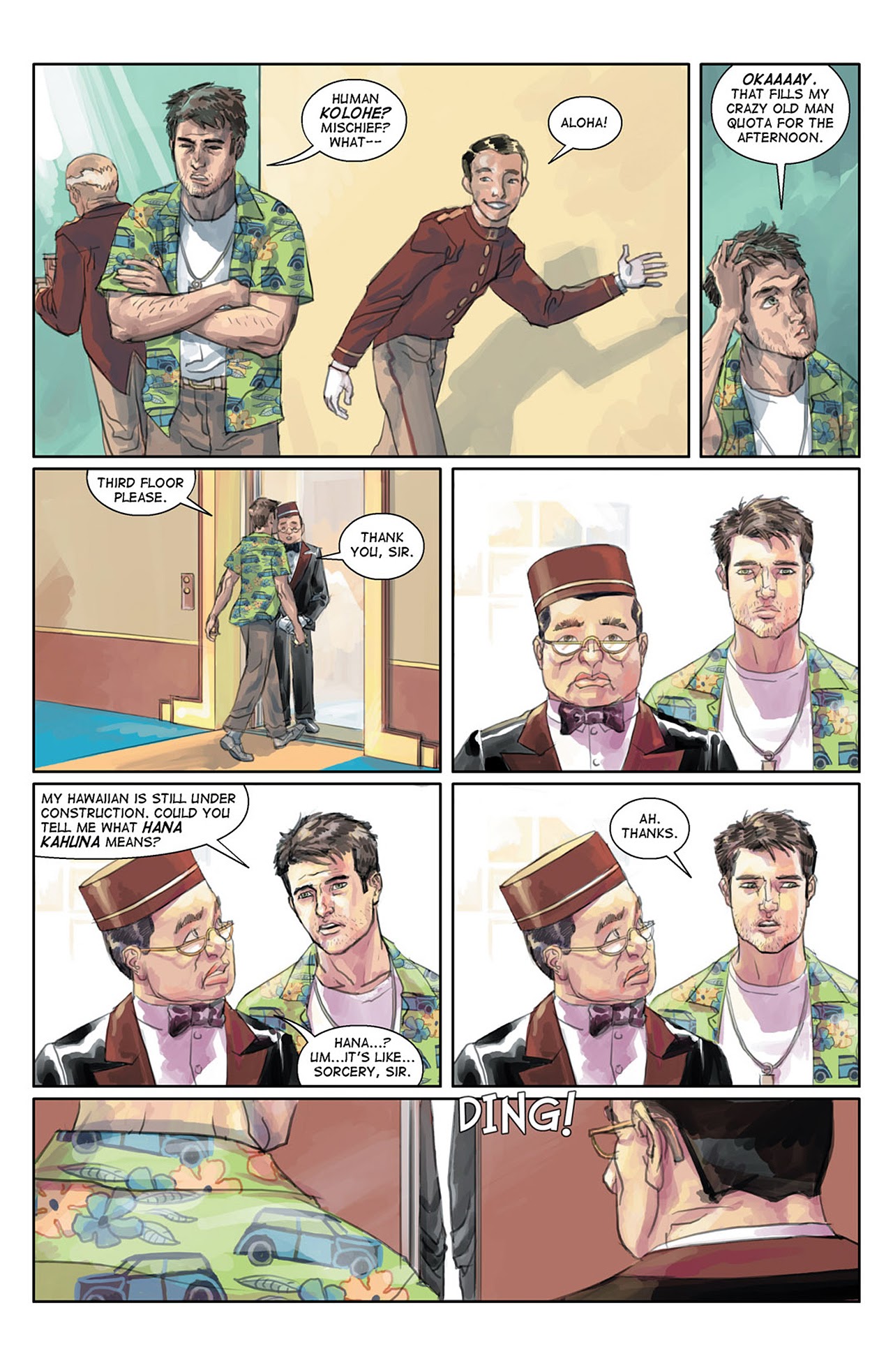 Read online Hawaiian Dick: The Last Resort comic -  Issue #1 - 10