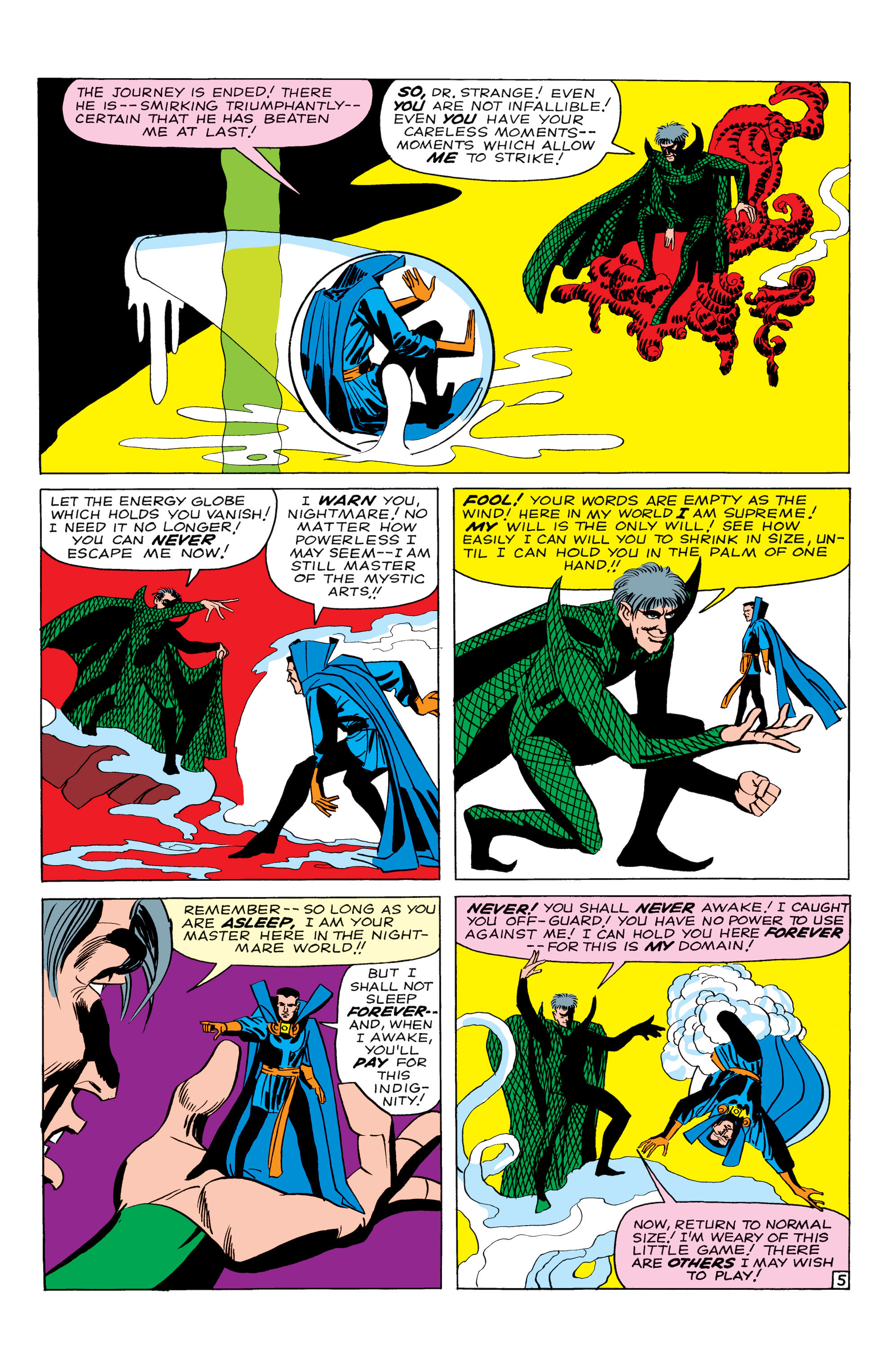 Read online Marvel Masterworks: Doctor Strange comic -  Issue # TPB 1 - 94
