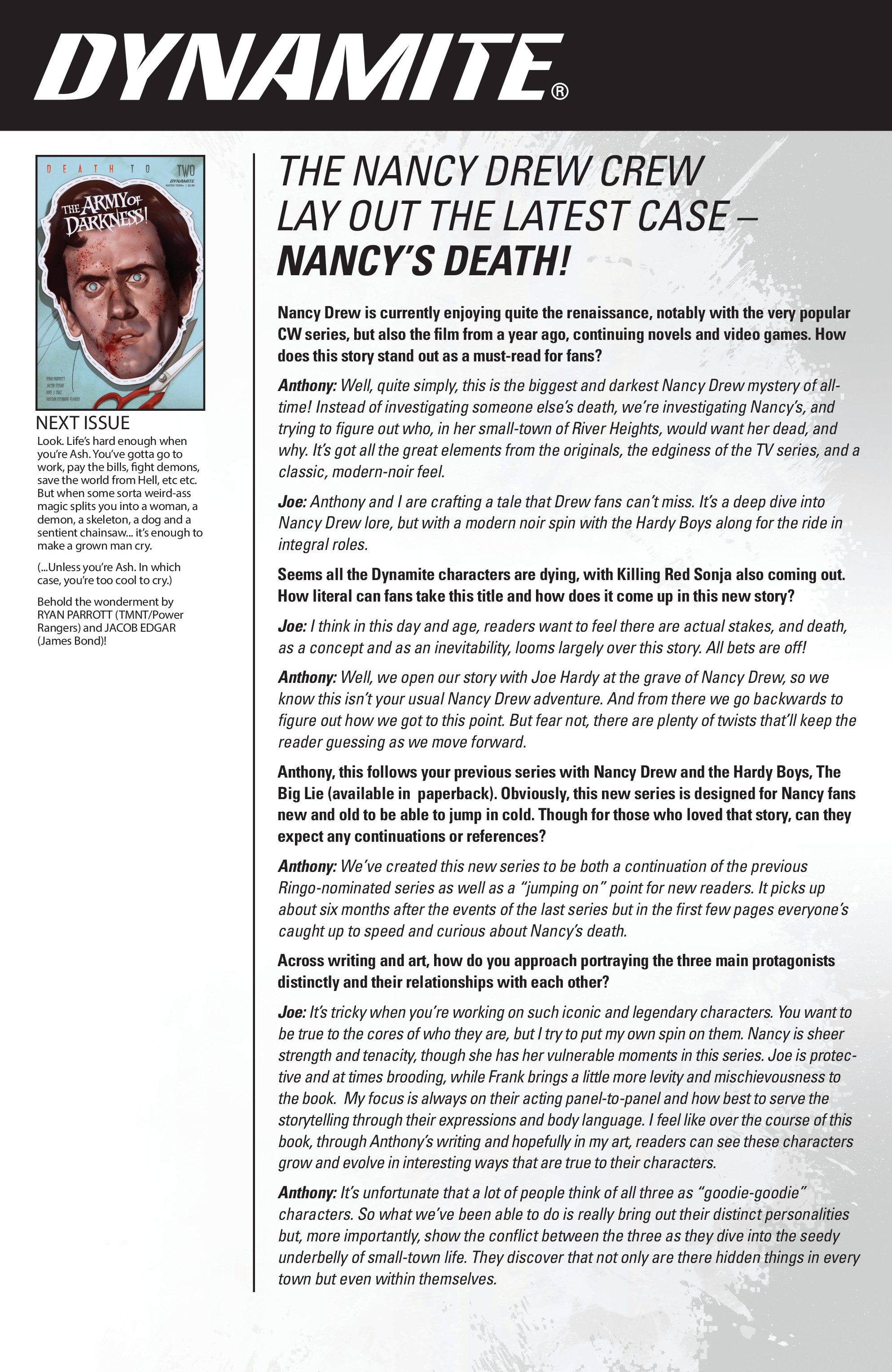 Read online Death To The Army of Darkness comic -  Issue #1 - 28