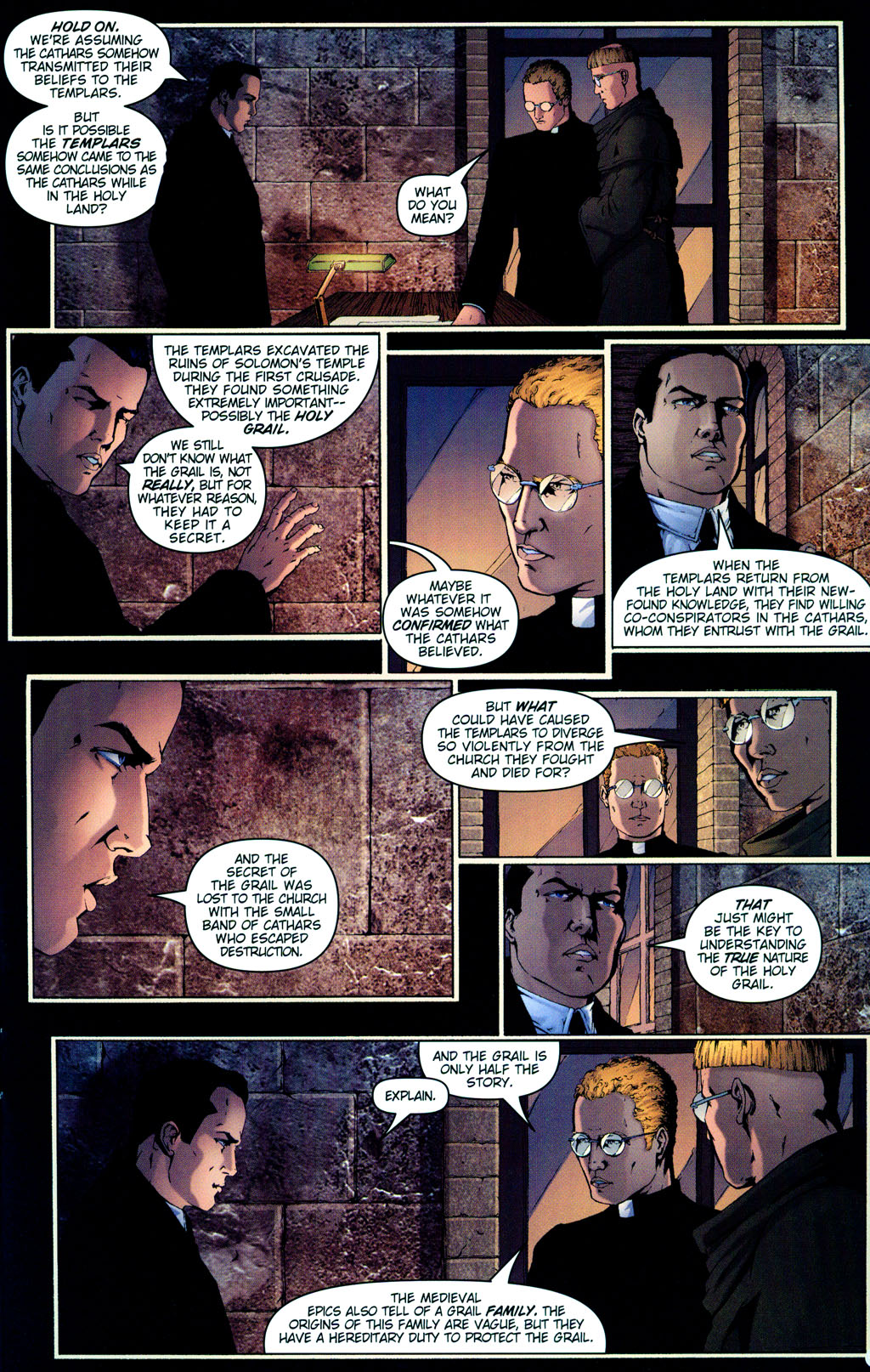 Read online Rex Mundi comic -  Issue #12 - 13
