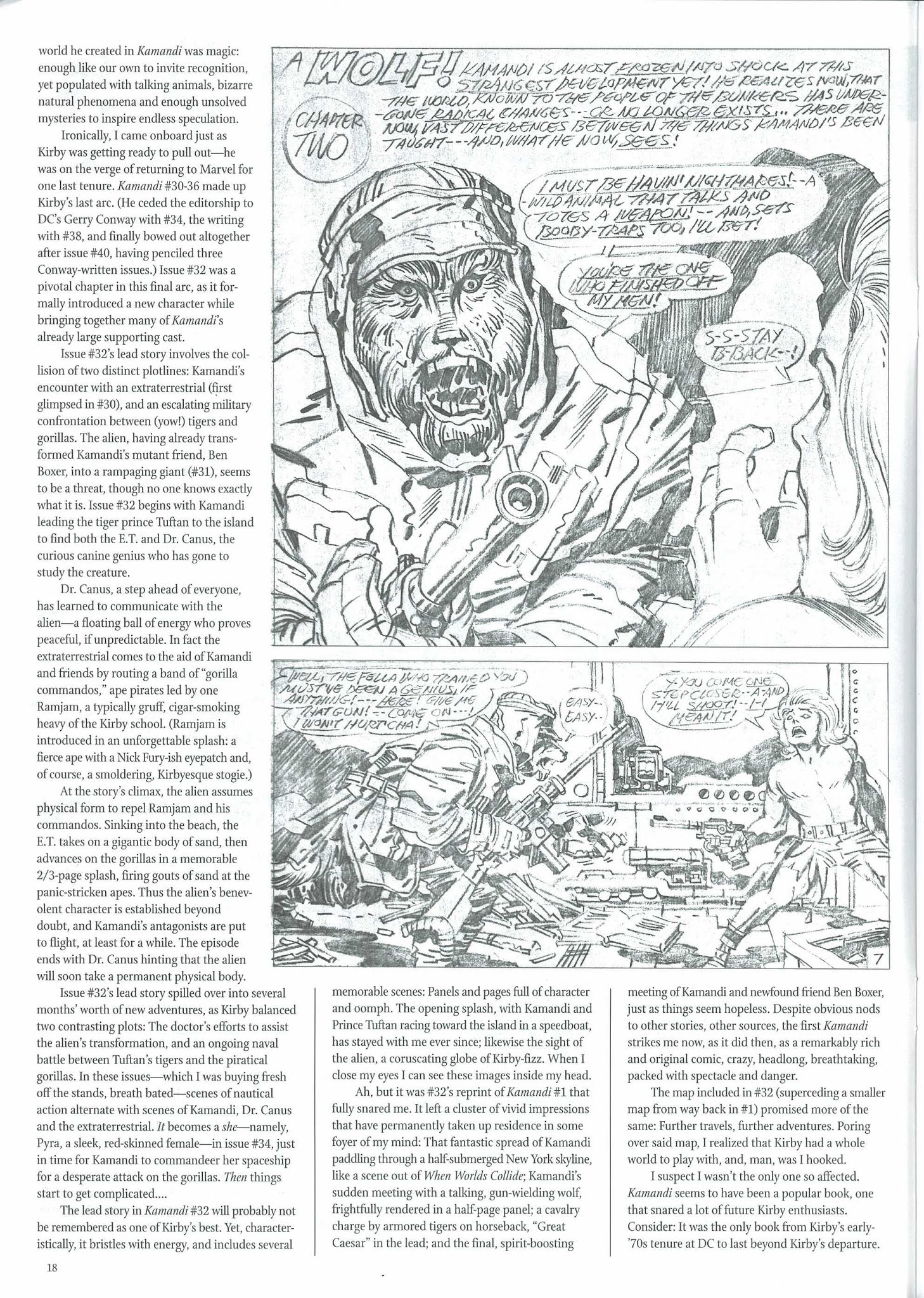 Read online The Jack Kirby Collector comic -  Issue #40 - 18