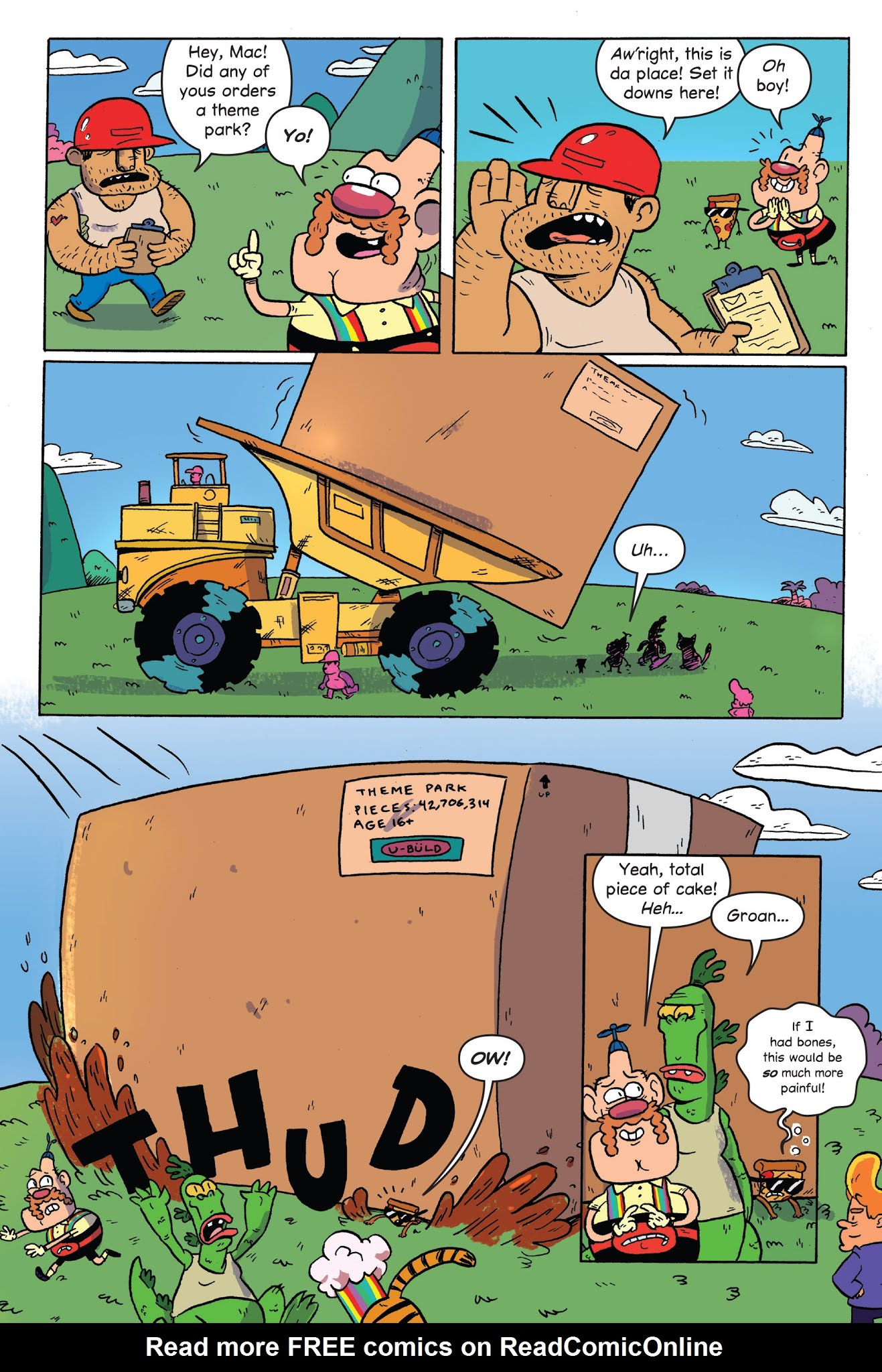 Read online Uncle Grandpa in Uncle Grandpaland comic -  Issue # TPB - 23