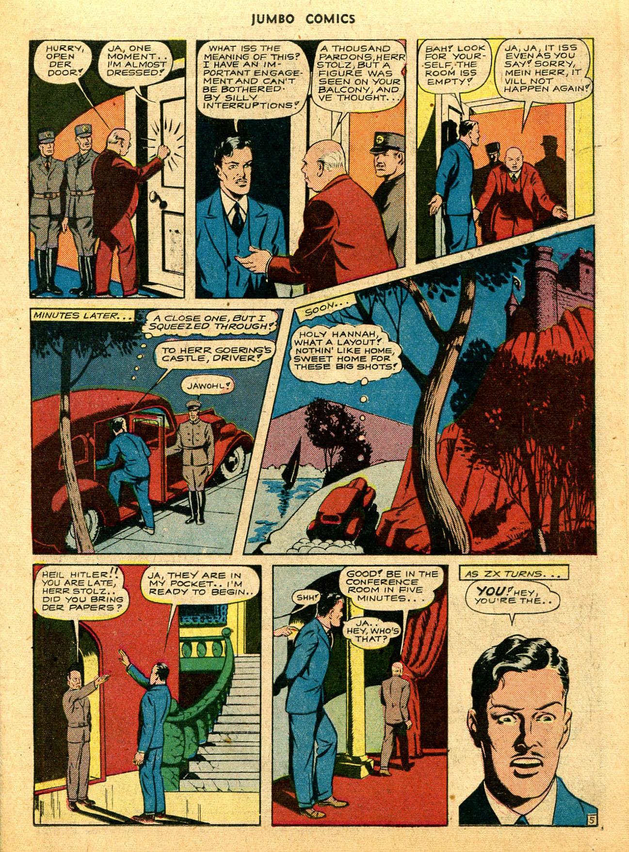 Read online Jumbo Comics comic -  Issue #57 - 19