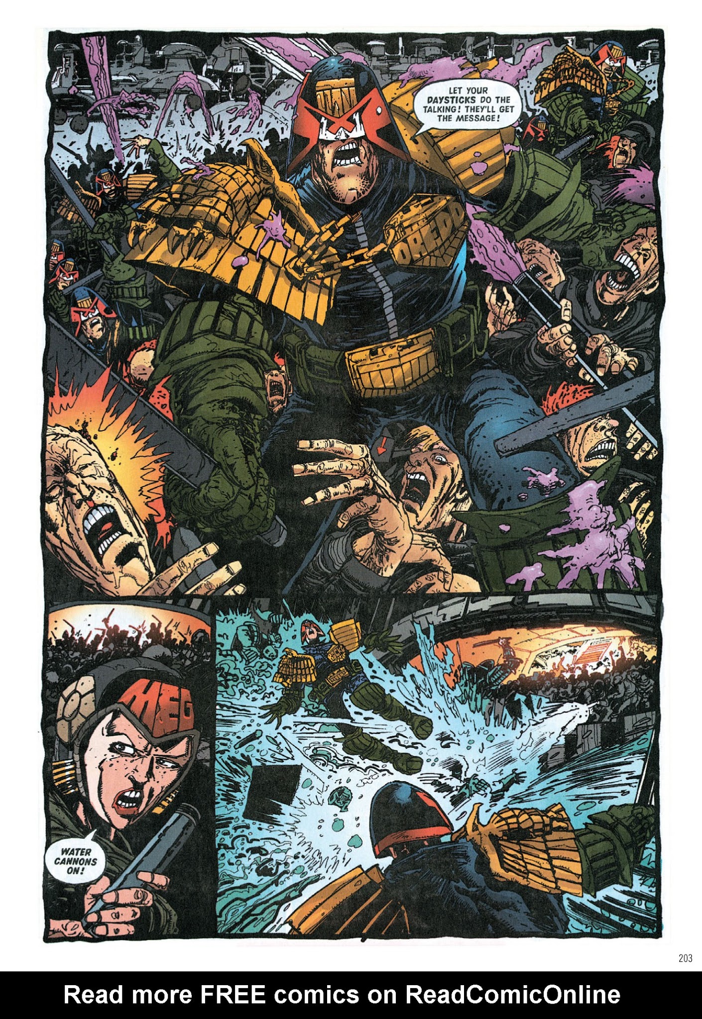 Read online Judge Dredd: The Complete Case Files comic -  Issue # TPB 31 - 204