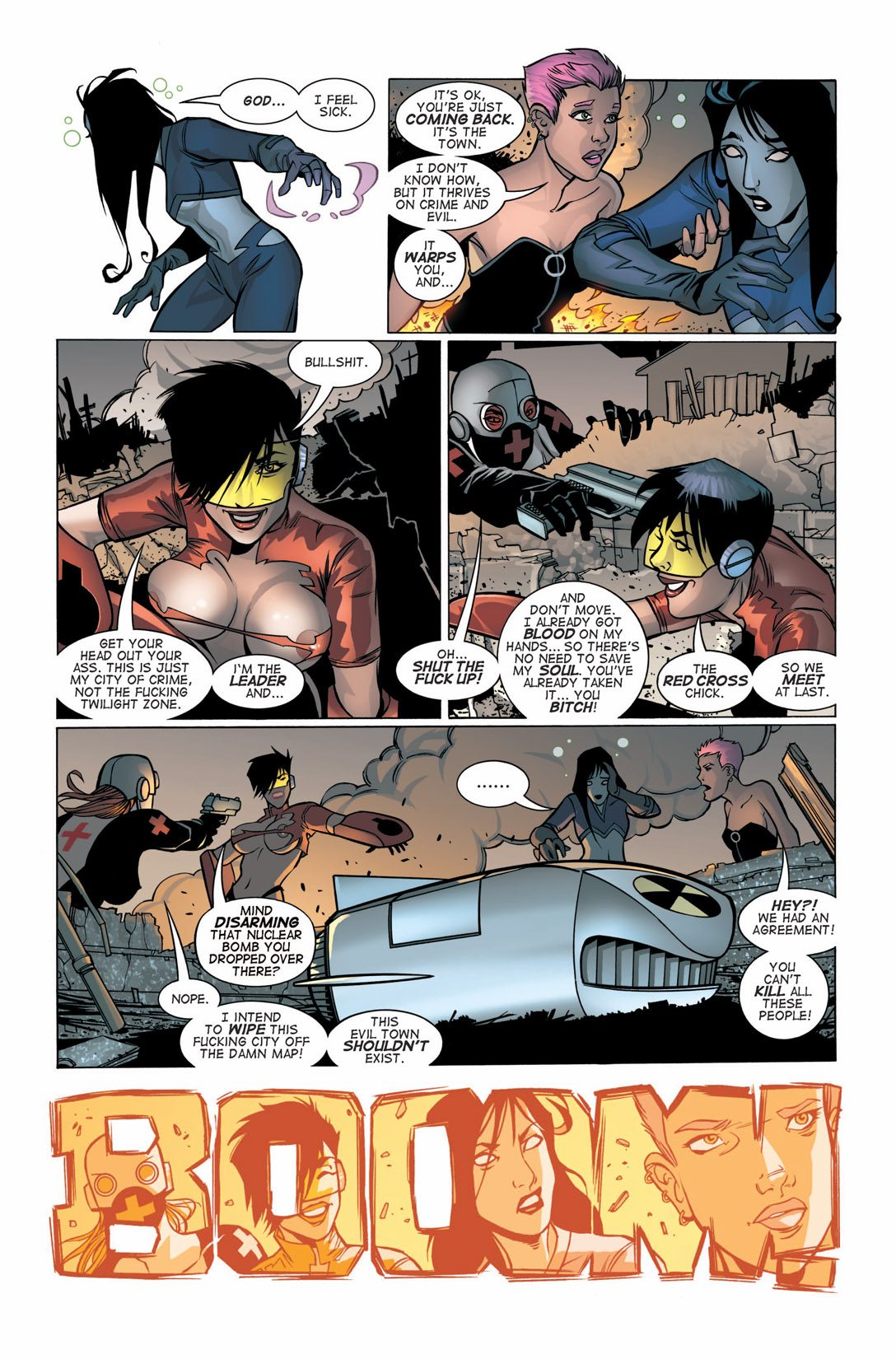 Read online Bomb Queen III: The Good, The Bad & The Lovely comic -  Issue #4 - 7