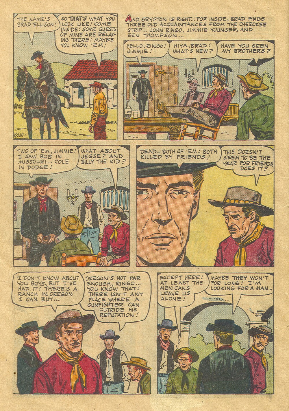 Read online Four Color Comics comic -  Issue #925 - 6