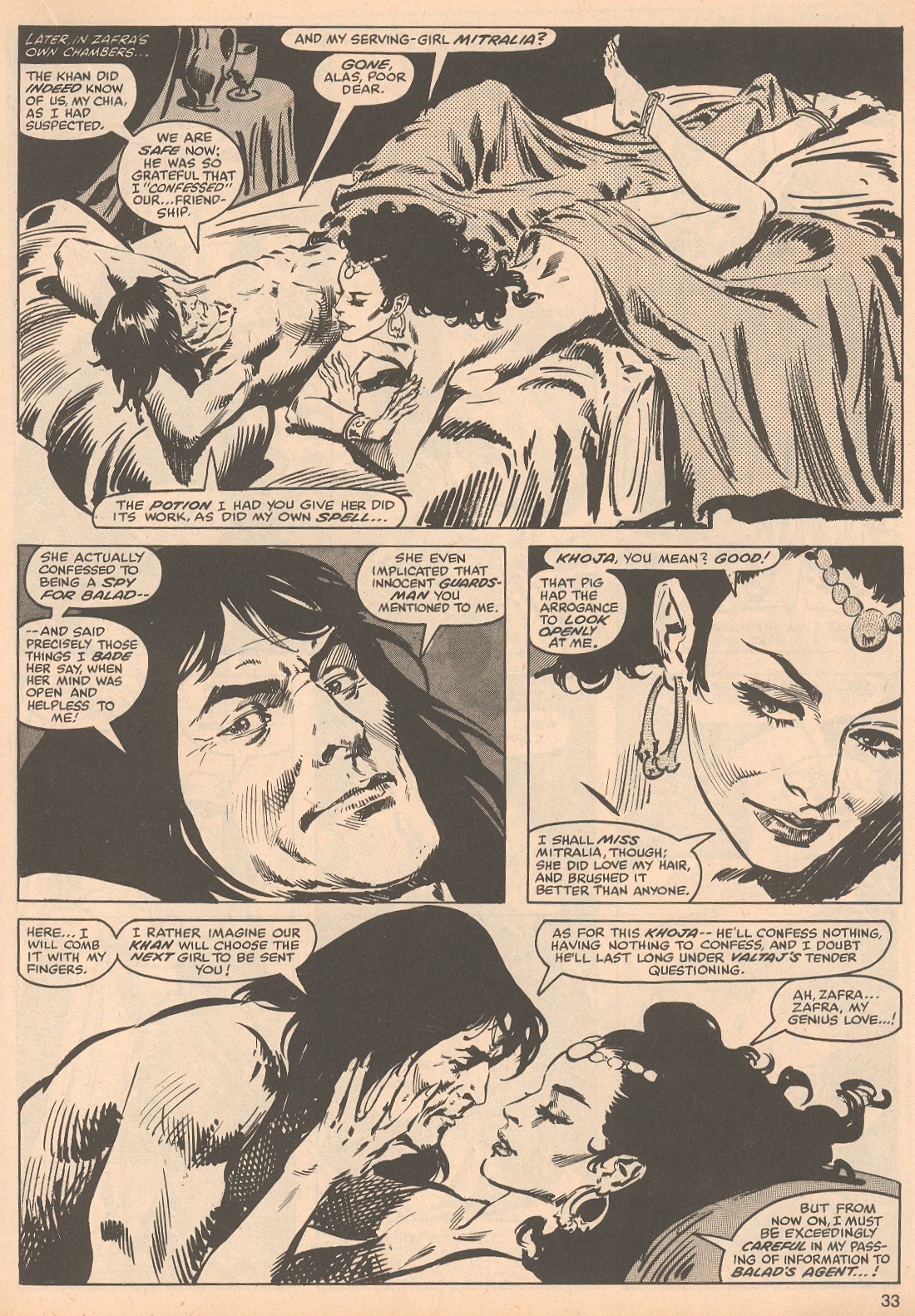 The Savage Sword Of Conan issue 57 - Page 33