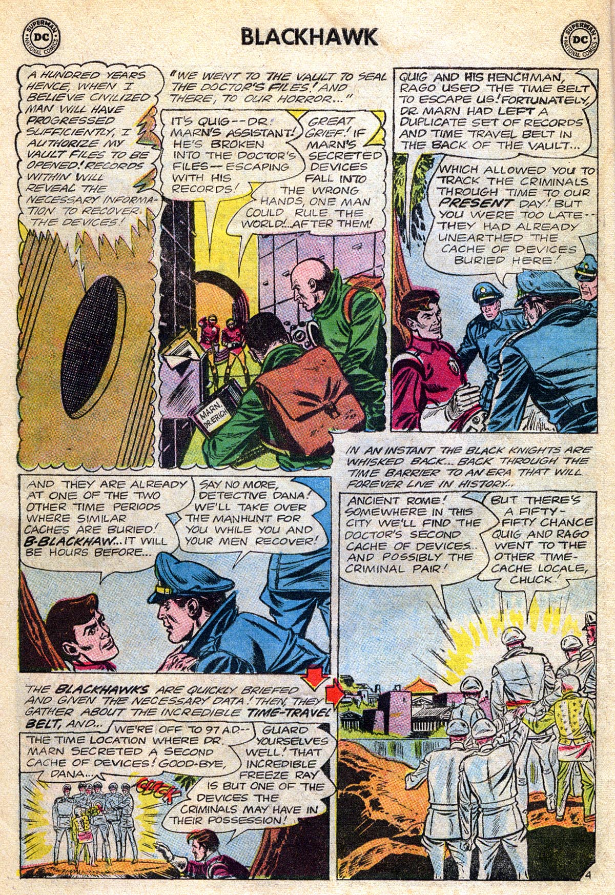 Blackhawk (1957) Issue #189 #82 - English 6