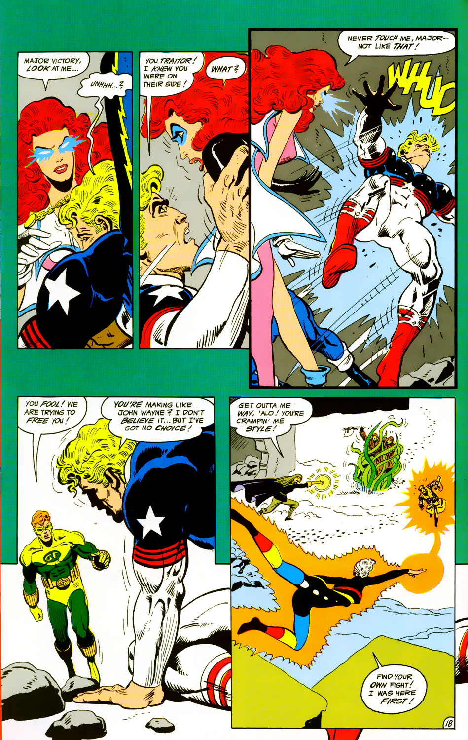 Read online Adventures of the Outsiders comic -  Issue #42 - 19