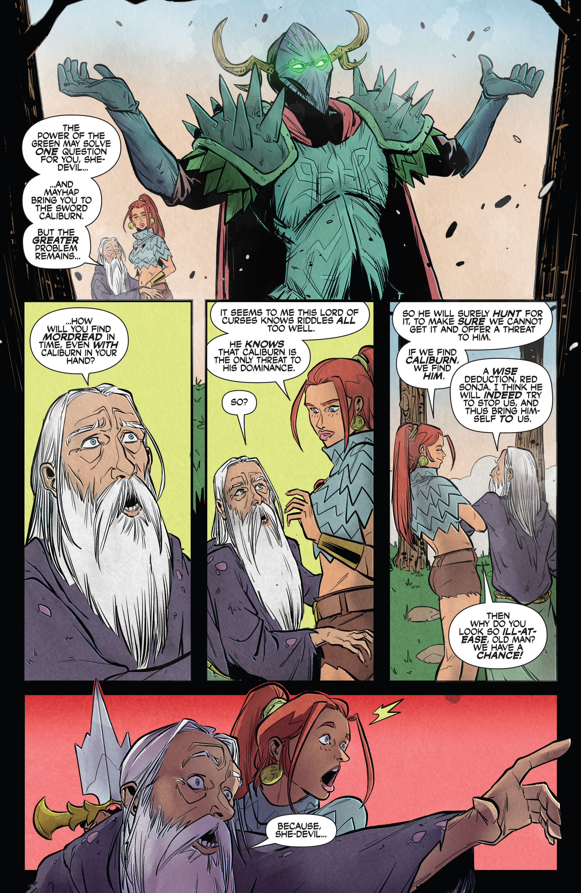 Read online Immortal Red Sonja comic -  Issue #8 - 27