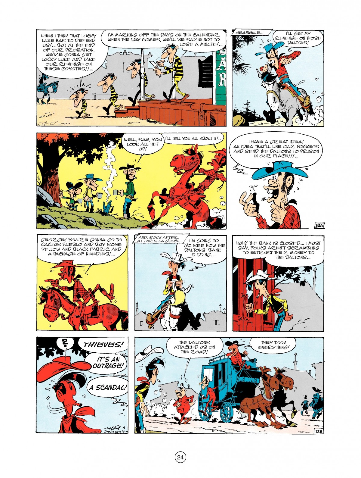 Read online A Lucky Luke Adventure comic -  Issue #36 - 24