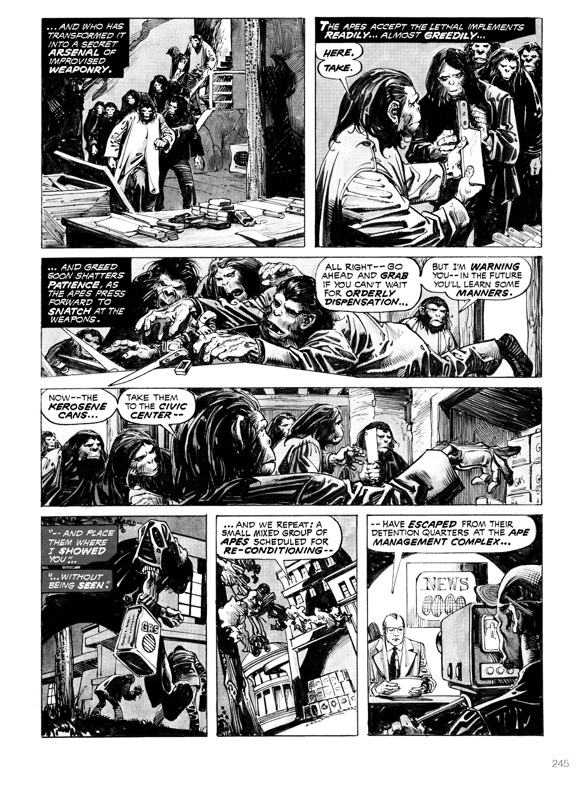 Read online Planet of the Apes: Archive comic -  Issue # TPB 3 (Part 3) - 42