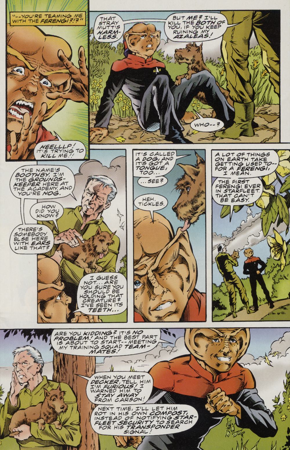 Read online Star Trek: Starfleet Academy (1996) comic -  Issue #1 - 7
