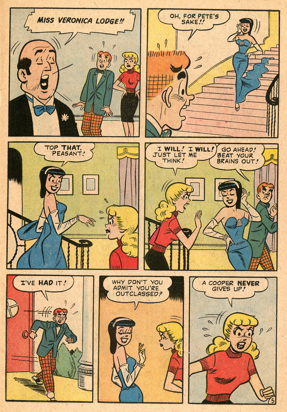 Read online Pep Comics comic -  Issue #146 - 7