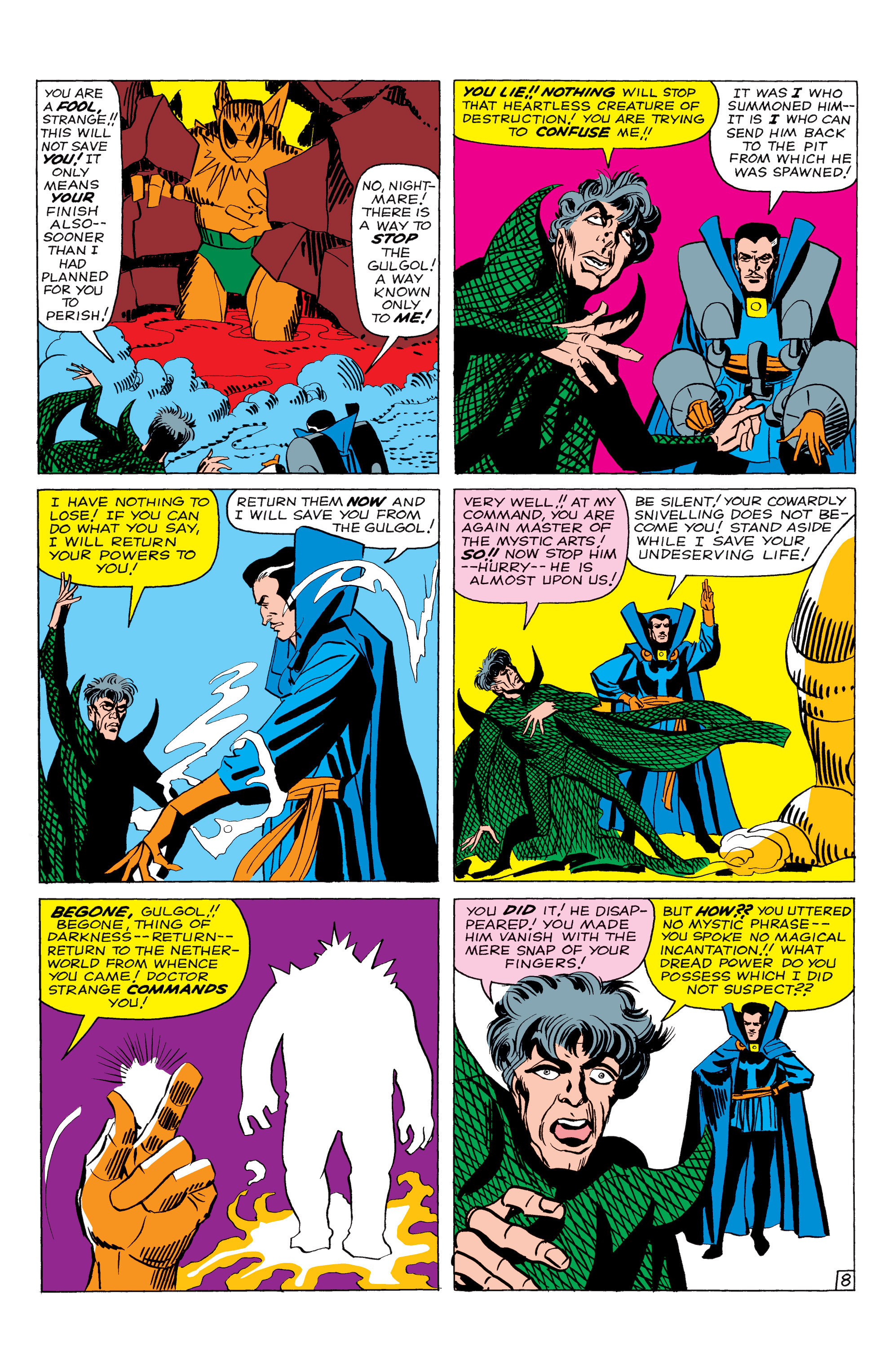 Read online Marvel Masterworks: Doctor Strange comic -  Issue # TPB 1 - 97