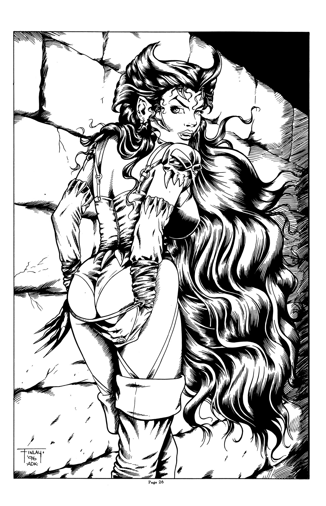 Read online Vampress Luxura Leather Special comic -  Issue # Full - 27