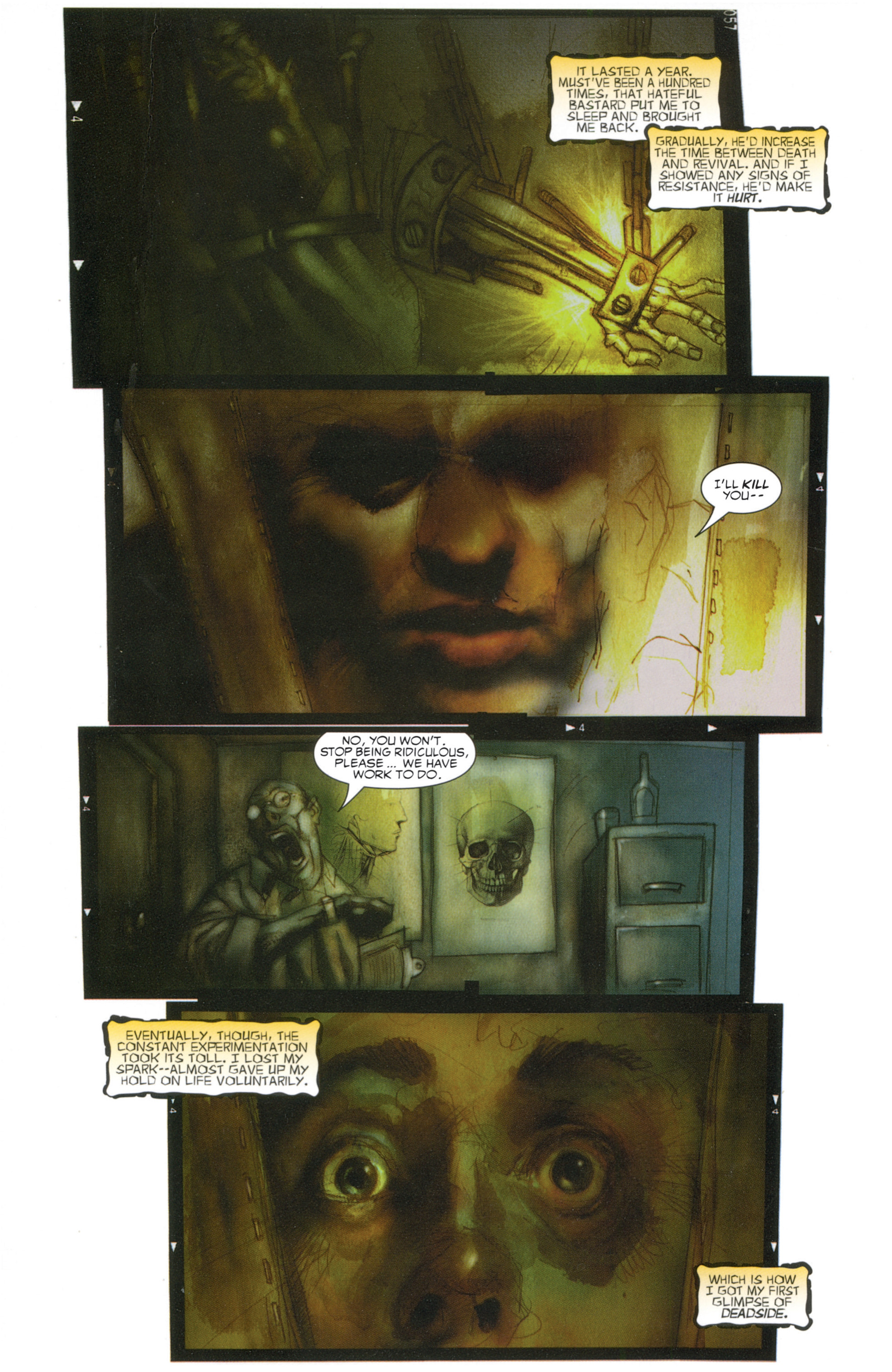Read online Shadowman by Garth Ennis & Ashley Wood comic -  Issue # TPB - 105