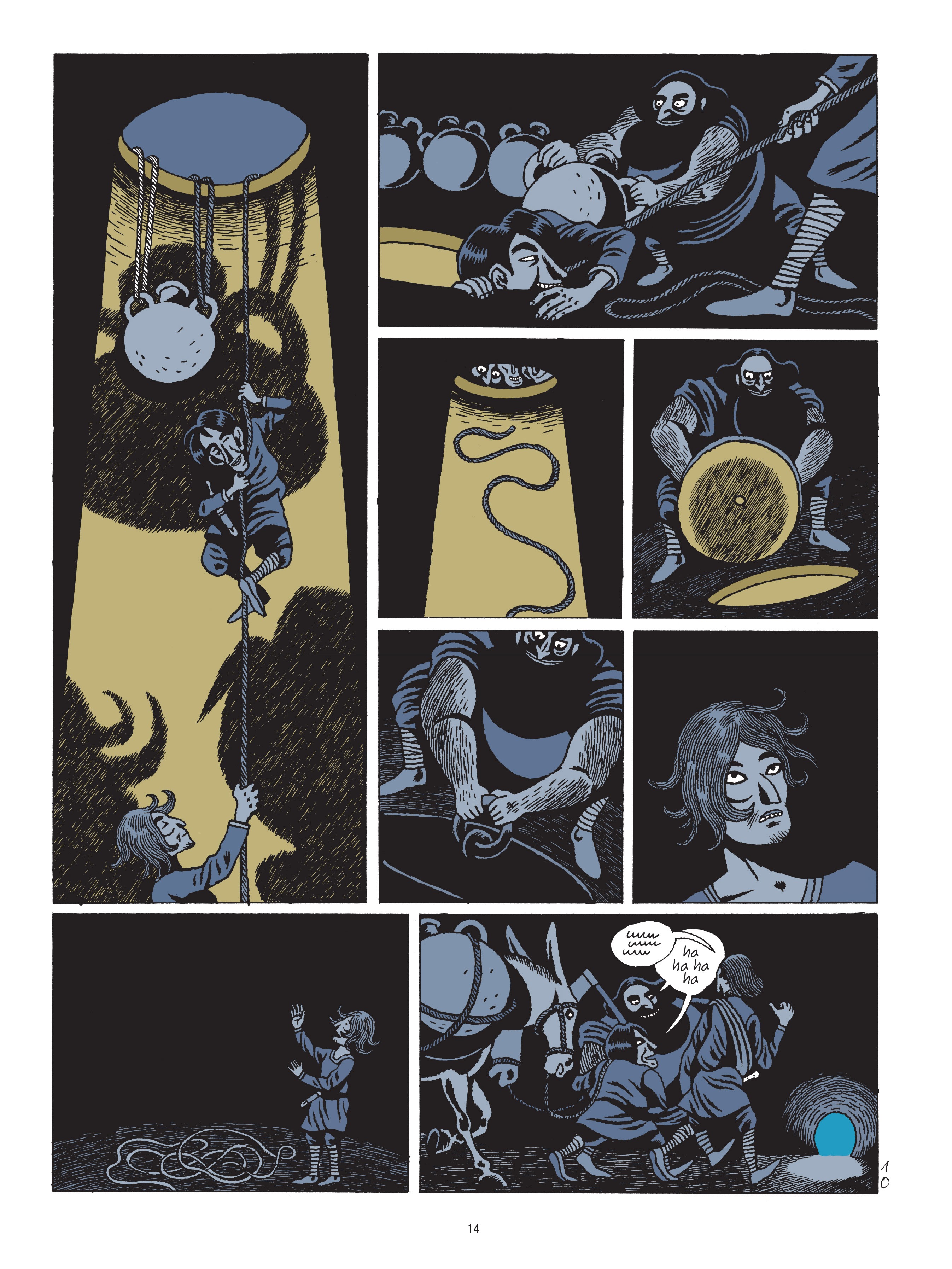 Read online A Tale of a Thousand and One Nights: HASIB & the Queen of Serpents comic -  Issue # TPB - 14