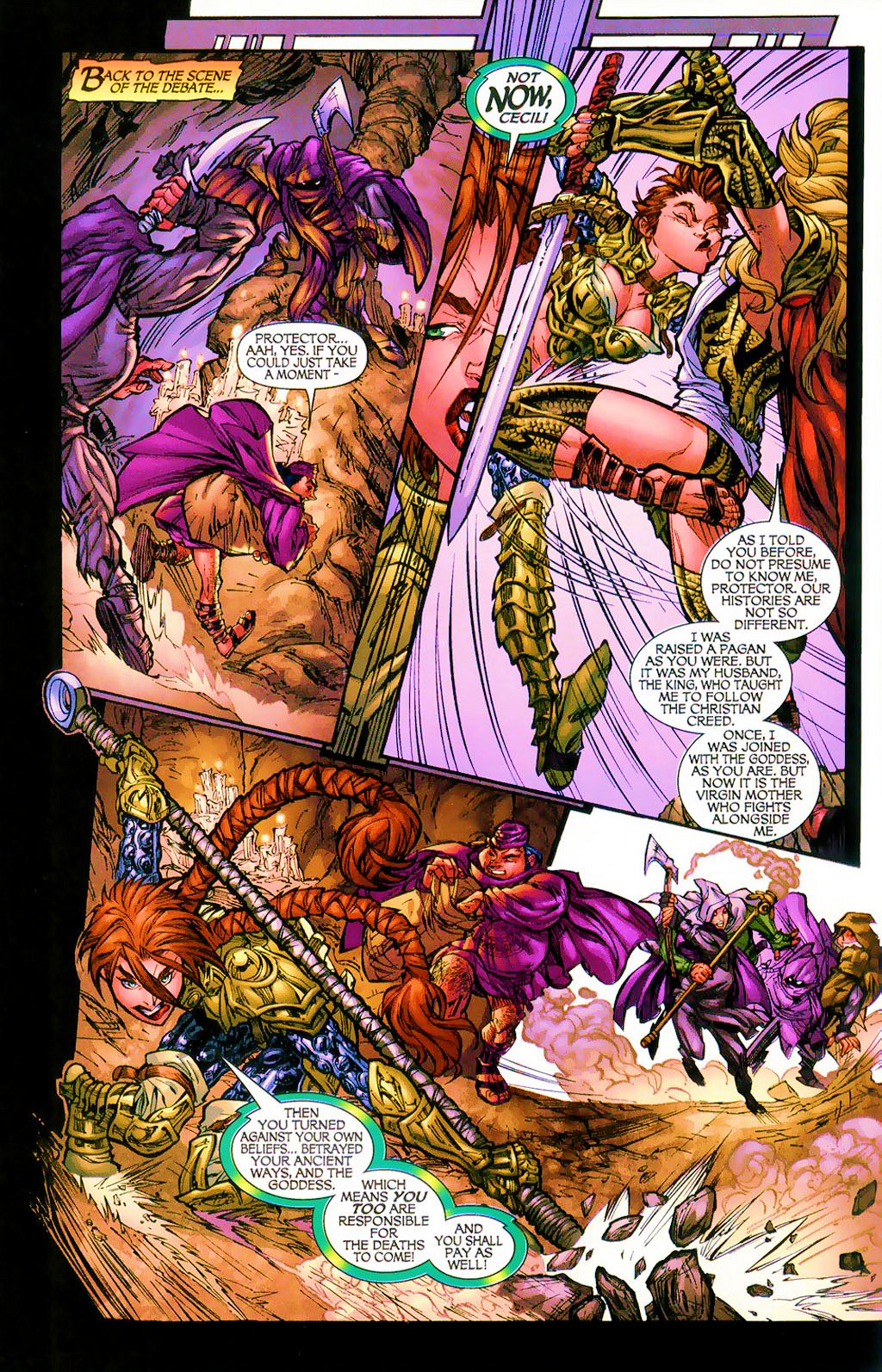 Read online More Than Mortal / Lady Pendragon comic -  Issue # Full - 15