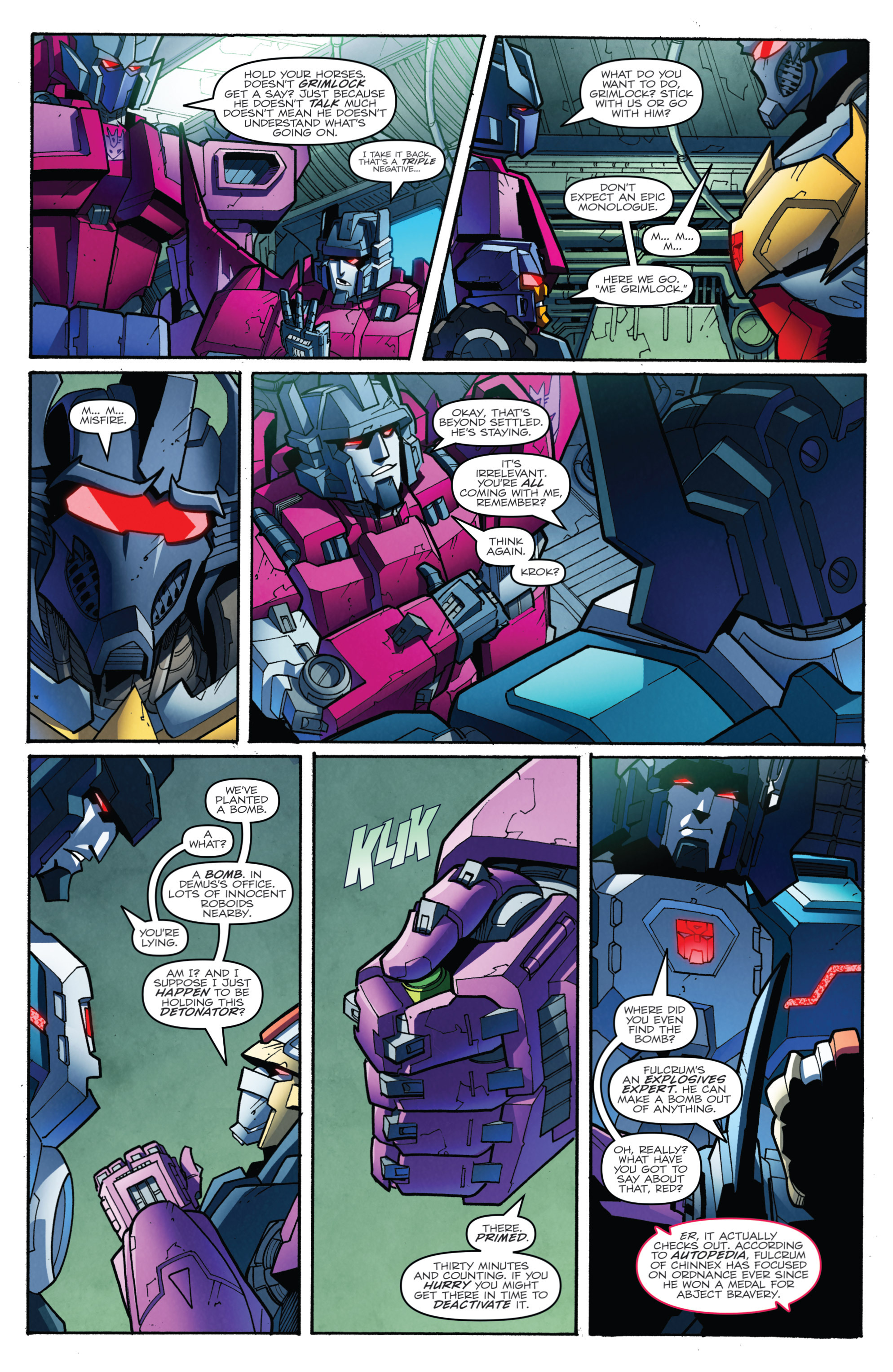 Read online The Transformers: More Than Meets The Eye comic -  Issue #46 - 19