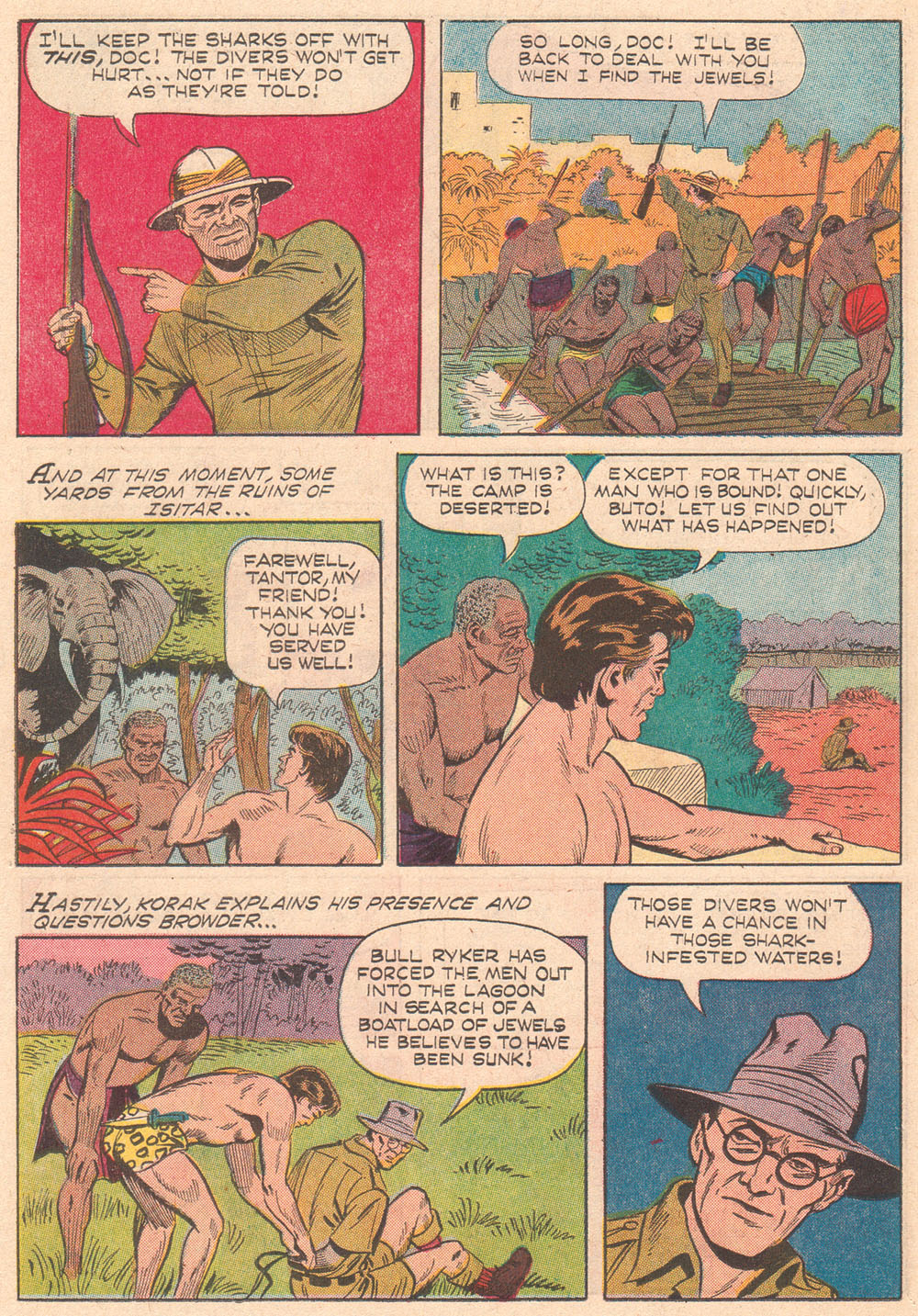 Read online Korak, Son of Tarzan (1964) comic -  Issue #16 - 22