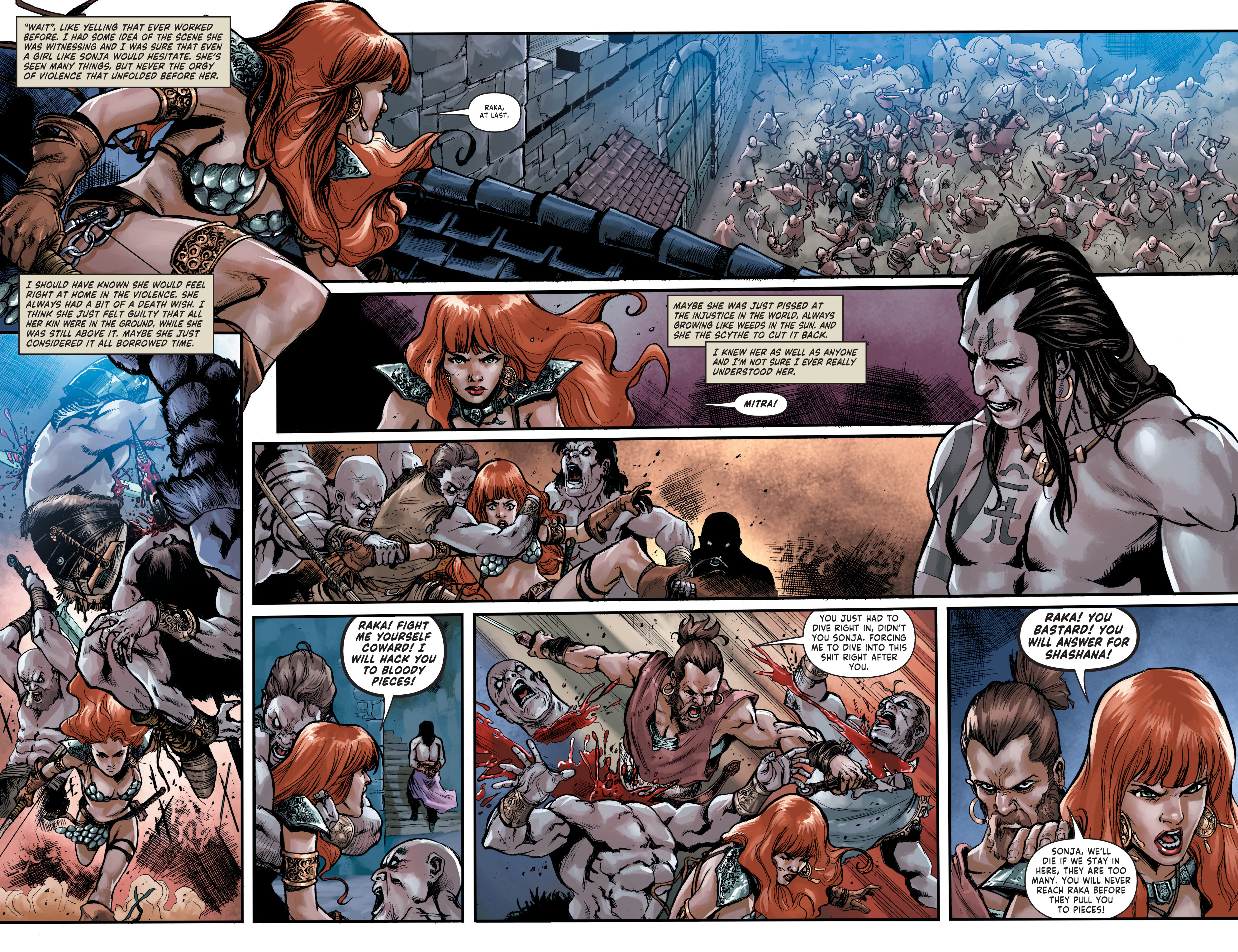 Read online Red Sonja: Birth of the She-Devil comic -  Issue #3 - 14