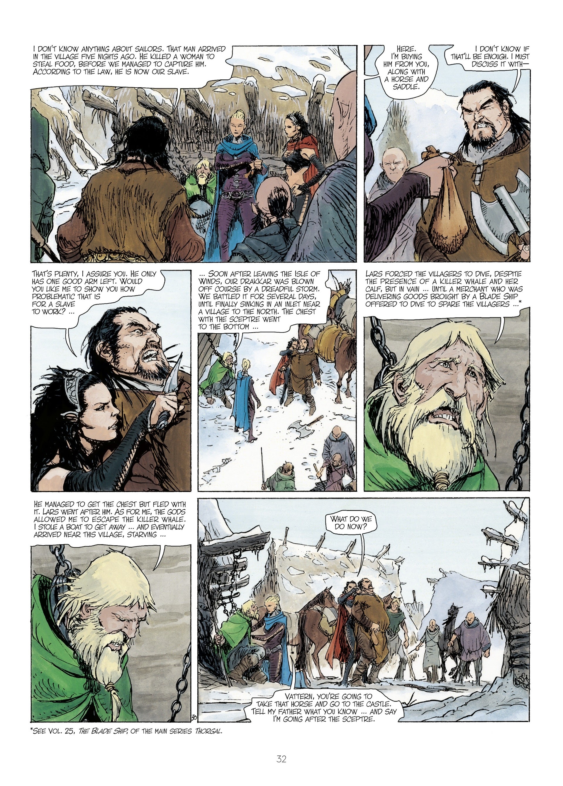 Read online The World of Thorgal: Kriss of Valnor: Worthy of a Queen comic -  Issue # Full - 34