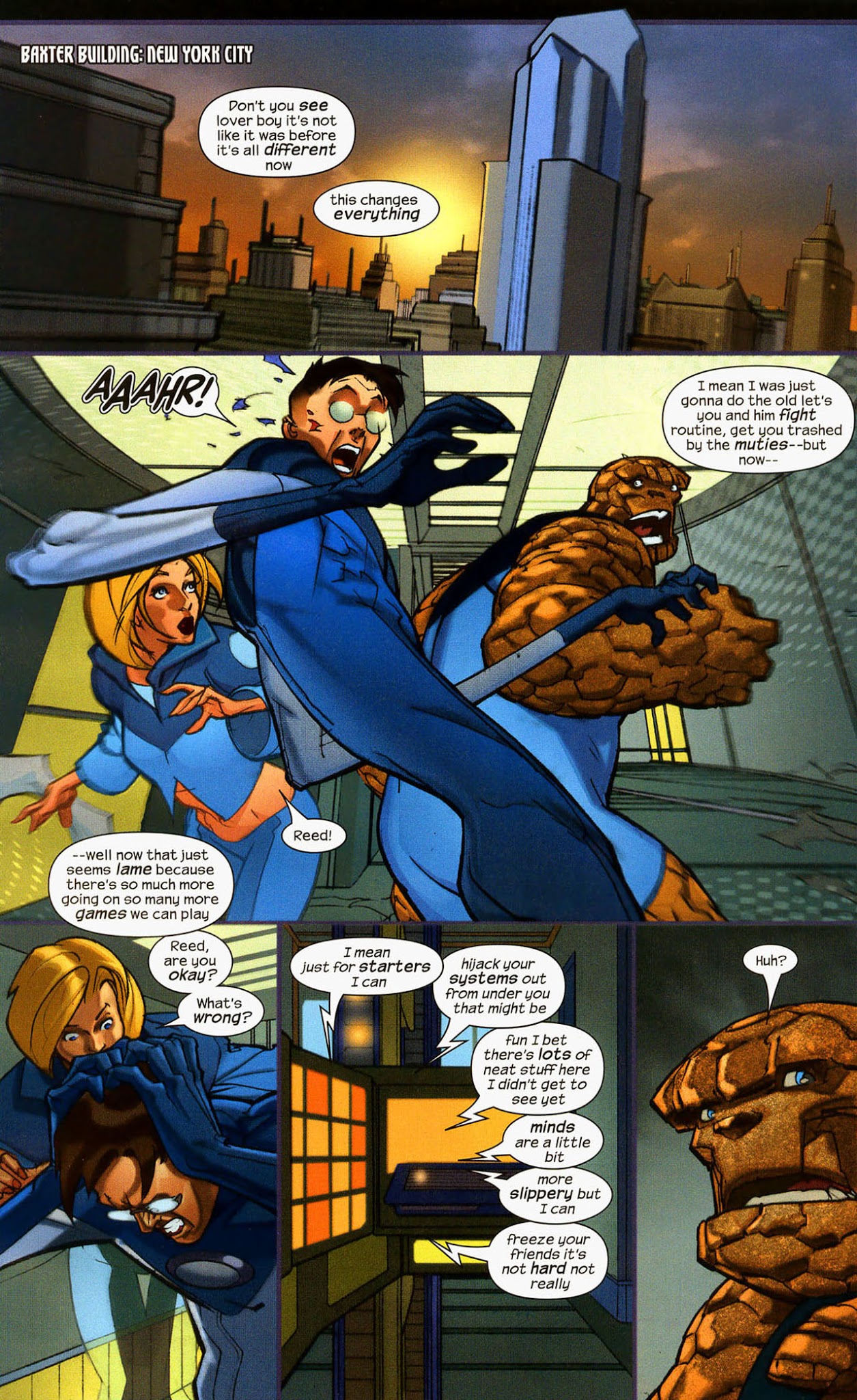 Read online Ultimate Fantastic Four/X-Men comic -  Issue # Full - 4