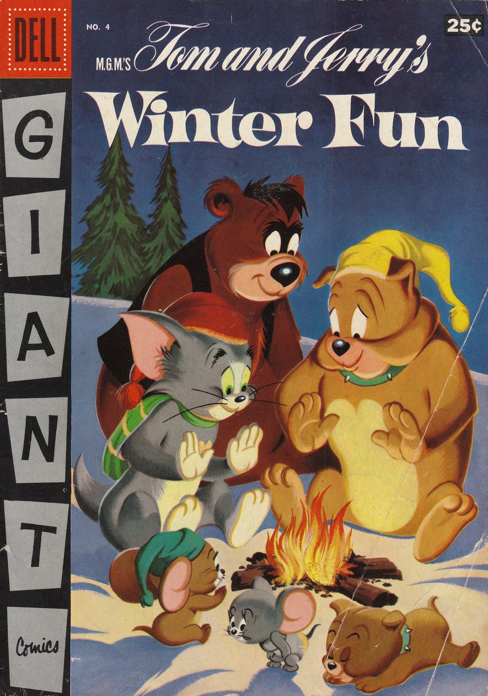 Read online M.G.M.'s Tom and Jerry's Winter Fun comic -  Issue #4 - 1