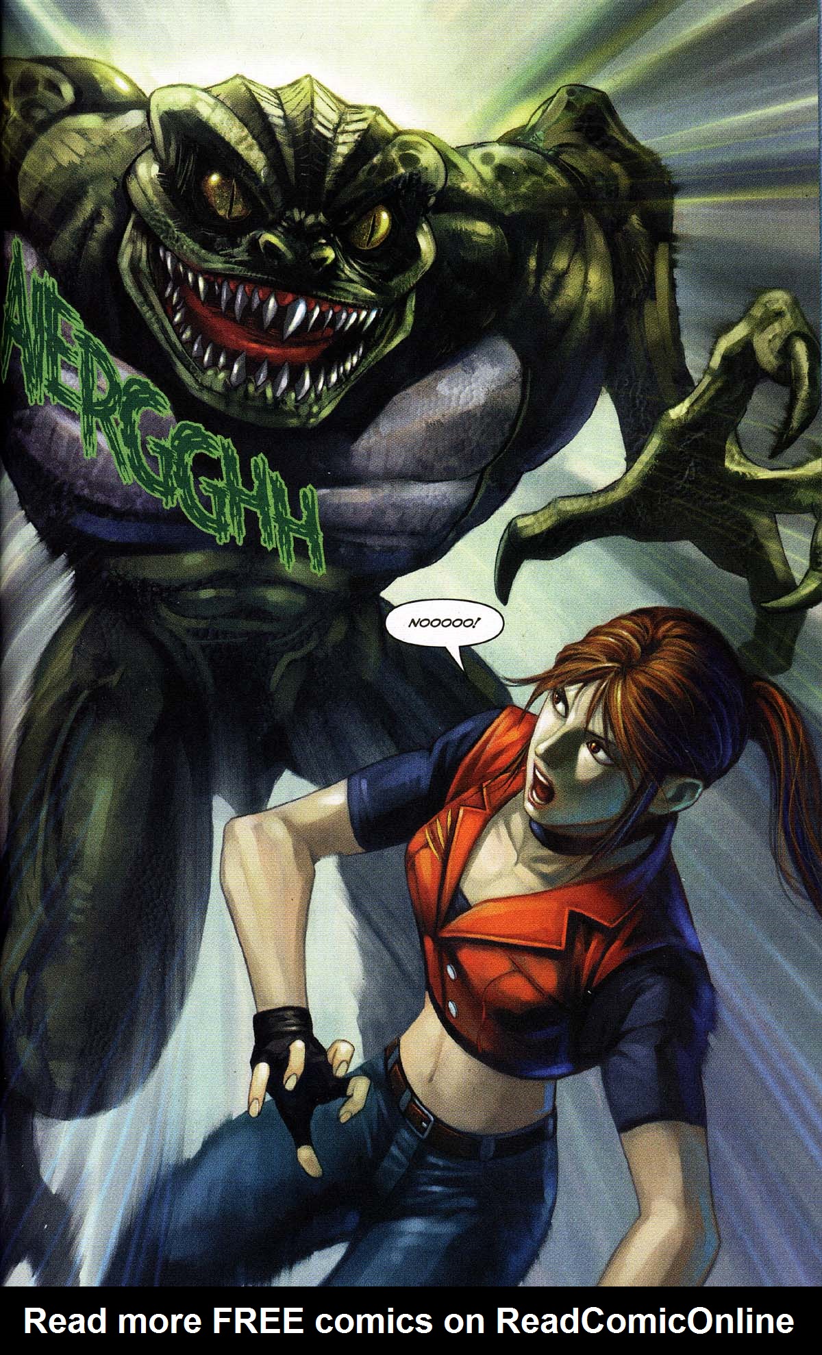 Read online Resident Evil Code: Veronica comic -  Issue #4 - 51