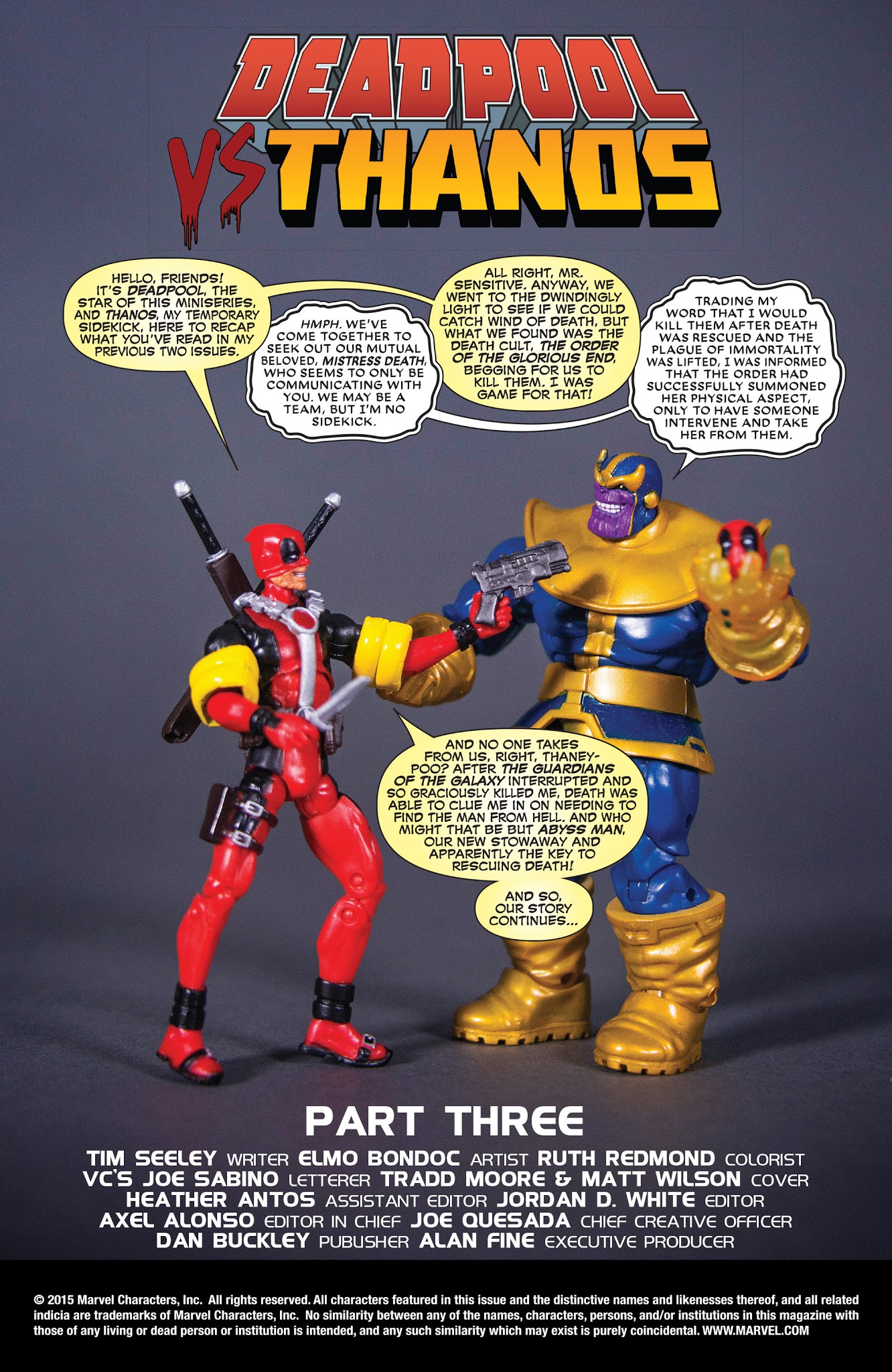 Read online Deadpool vs. Thanos comic -  Issue # _TPB - 49