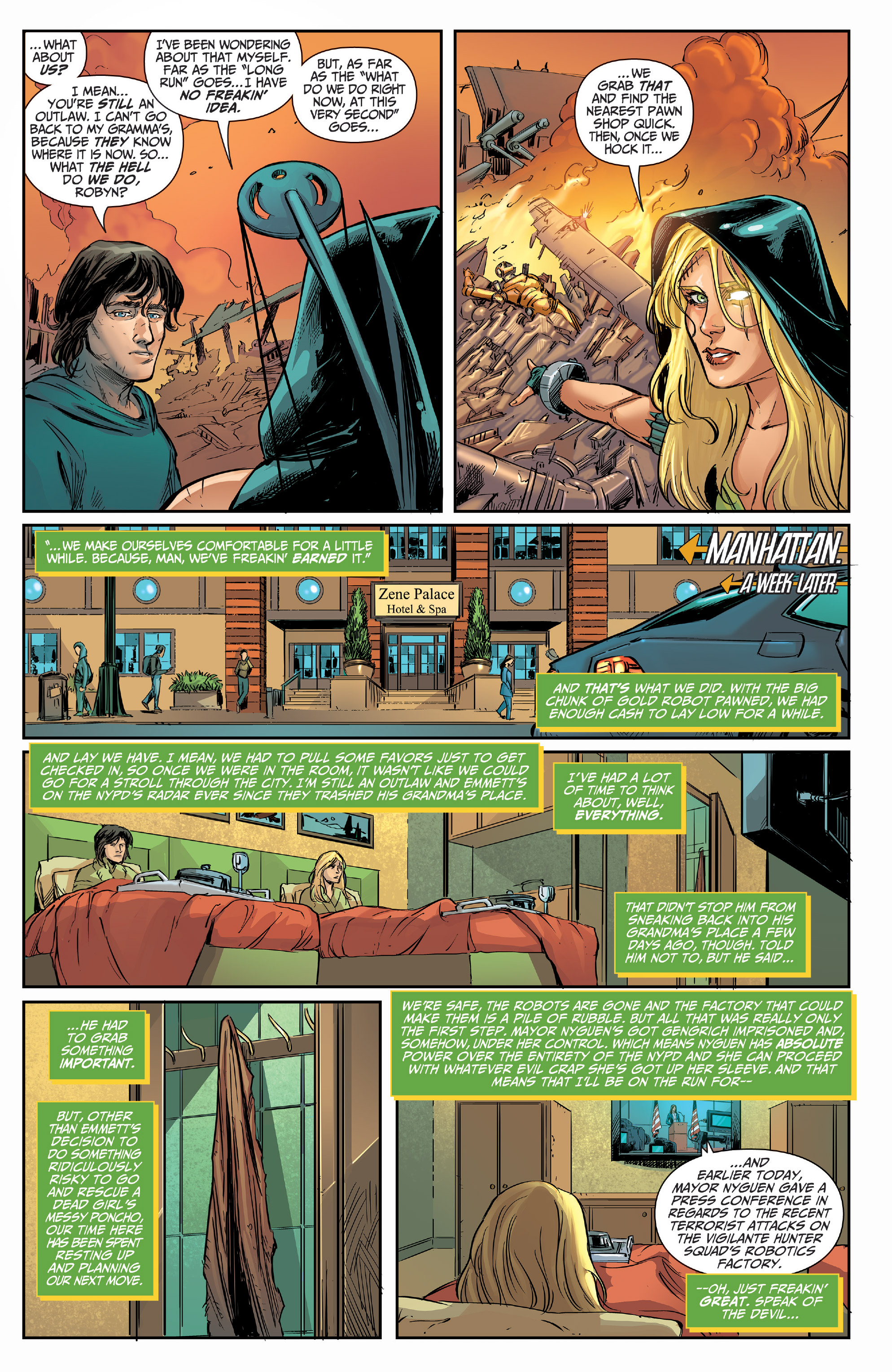 Read online Robyn Hood: Vigilante comic -  Issue #6 - 21