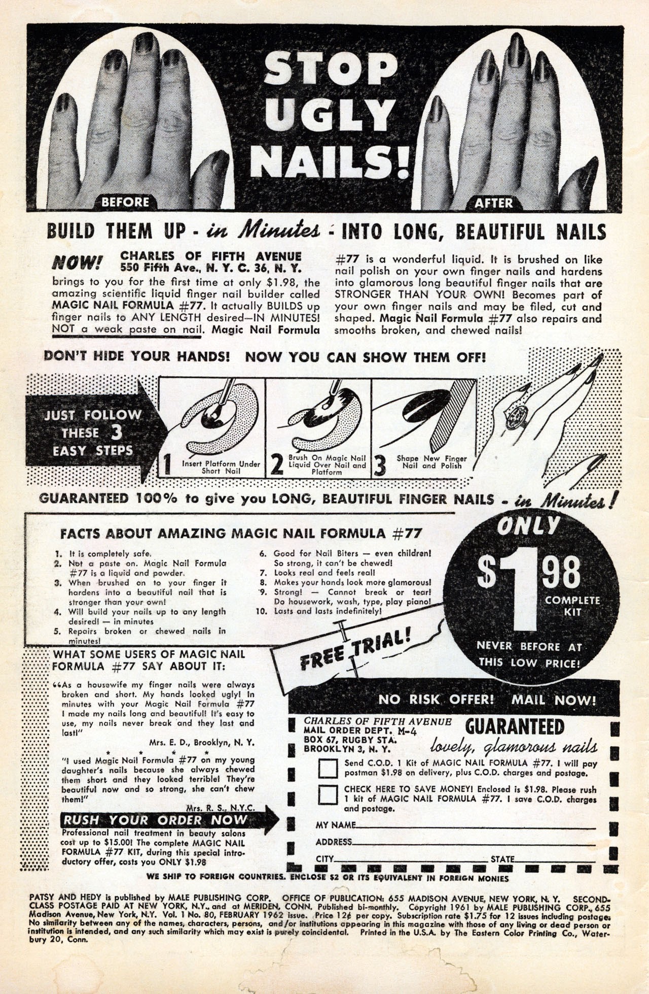Read online Patsy and Hedy comic -  Issue #80 - 2