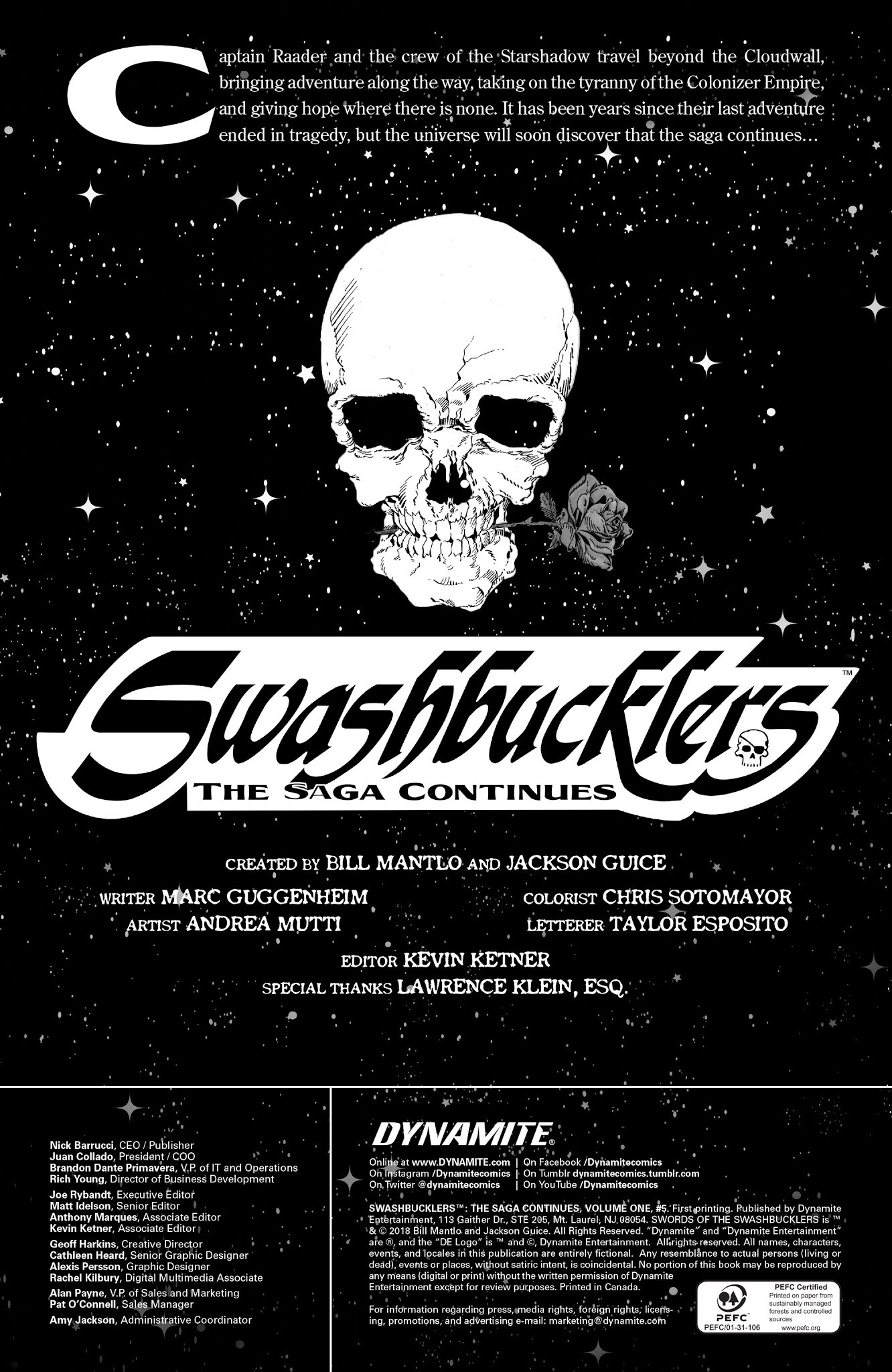 Read online Swashbucklers: The Saga Continues comic -  Issue #5 - 3