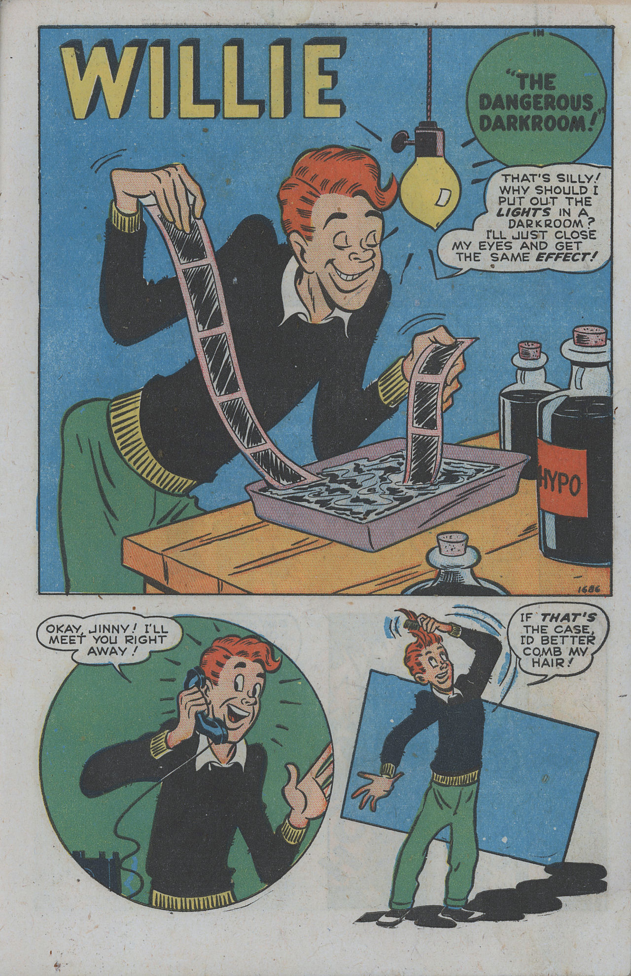 Read online Willie Comics (1946) comic -  Issue #12 - 3