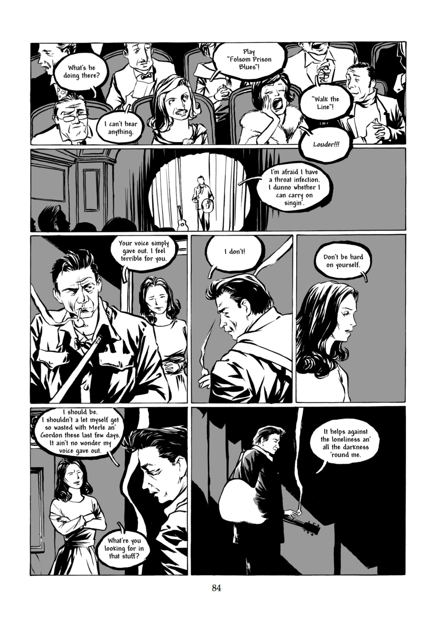 Read online Johnny Cash: I See a Darkness comic -  Issue # TPB - 80